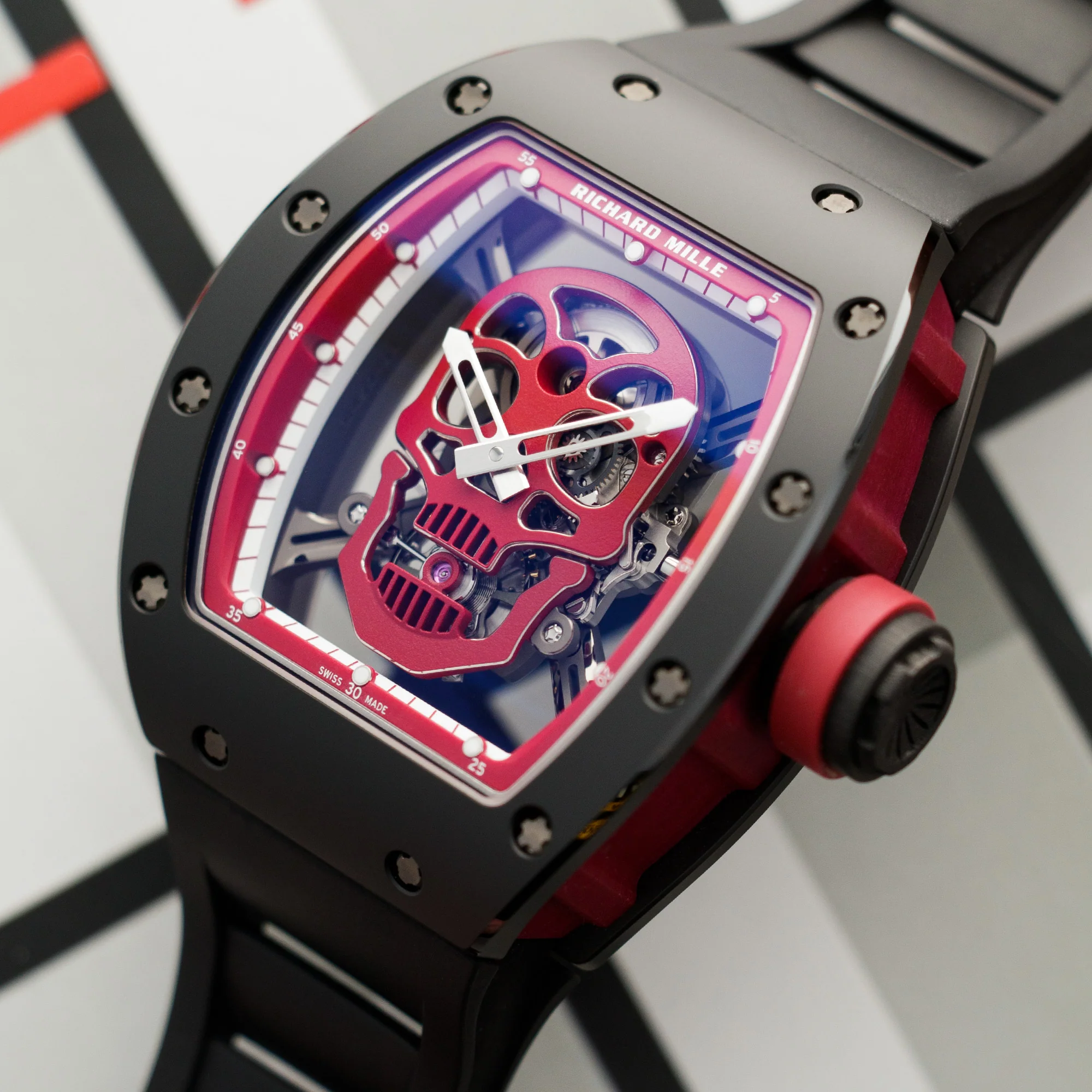 Richard Mille Red Skull Tourbillon RM52-01 - Image 2