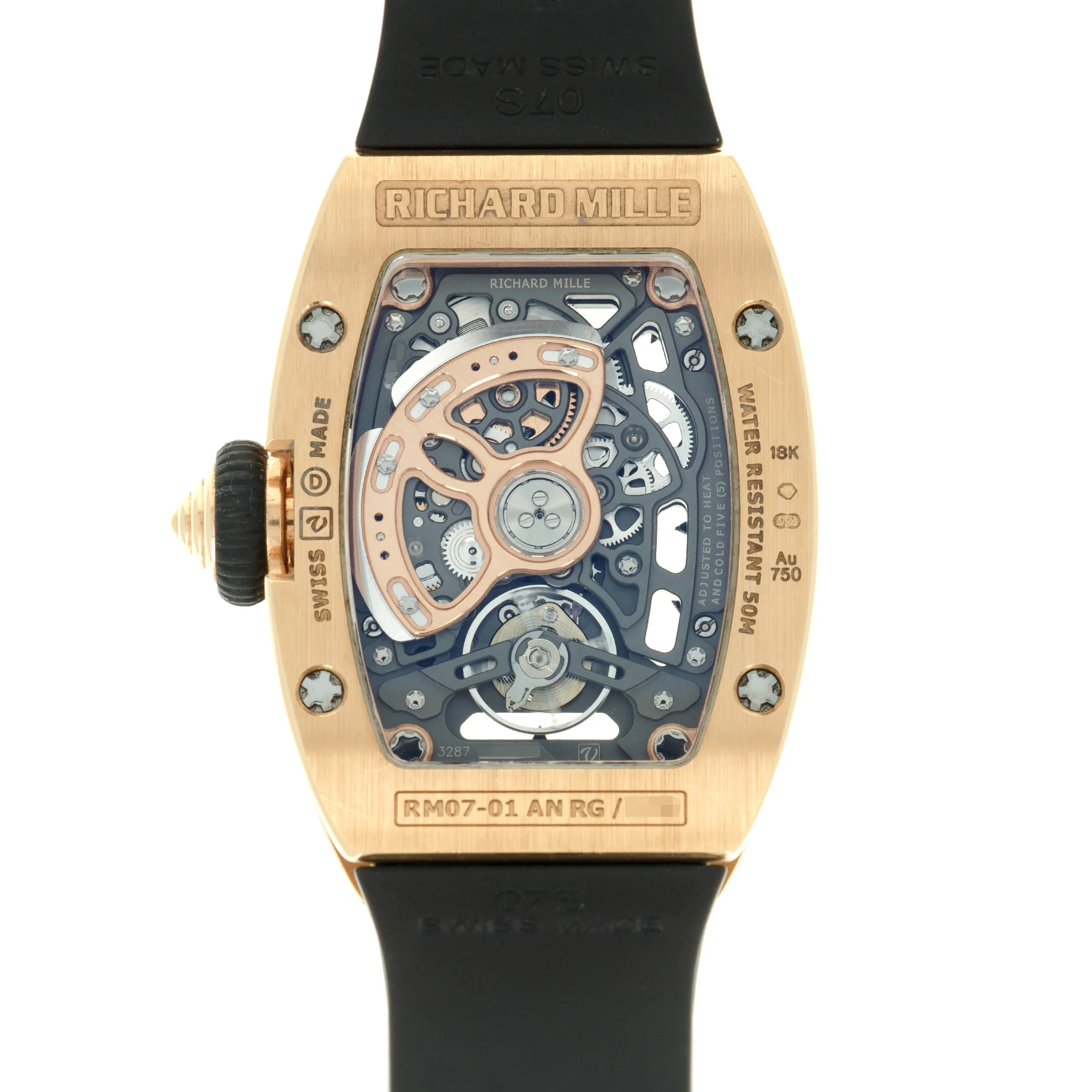 Richard Mille Rose Gold Automatic RM07 - Image 7