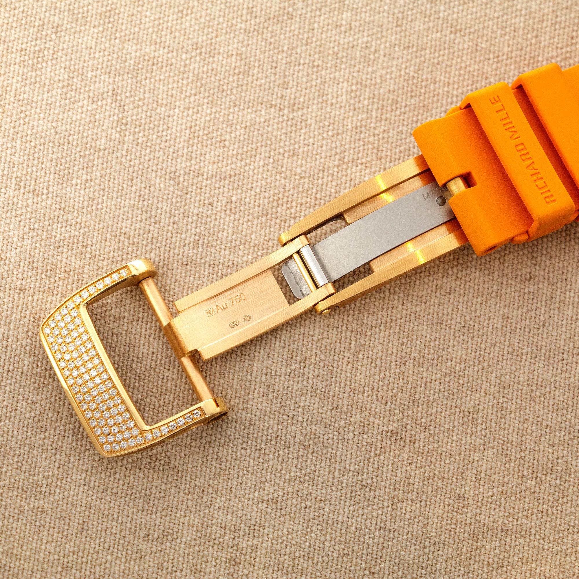 Richard Mille Rose Gold RM67-01 with Factory Pave Diamond Case - Image 8