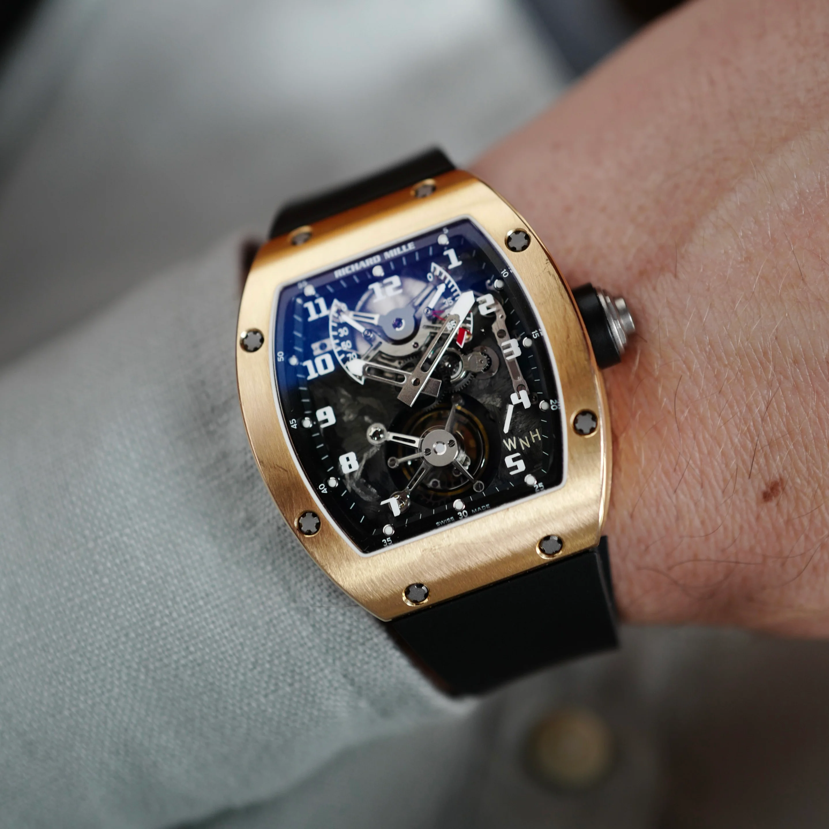 Richard Mille Rose Gold Tourbillon RM002 - Image 5