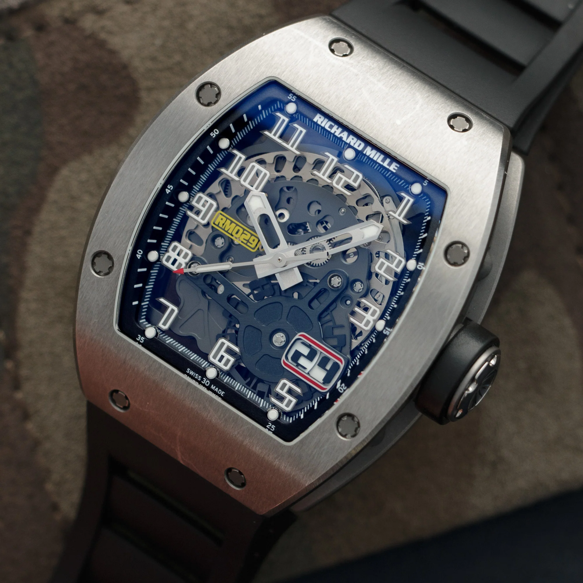Richard Mille Titanium Skeleton Watch Ref. RM29 - Image 2