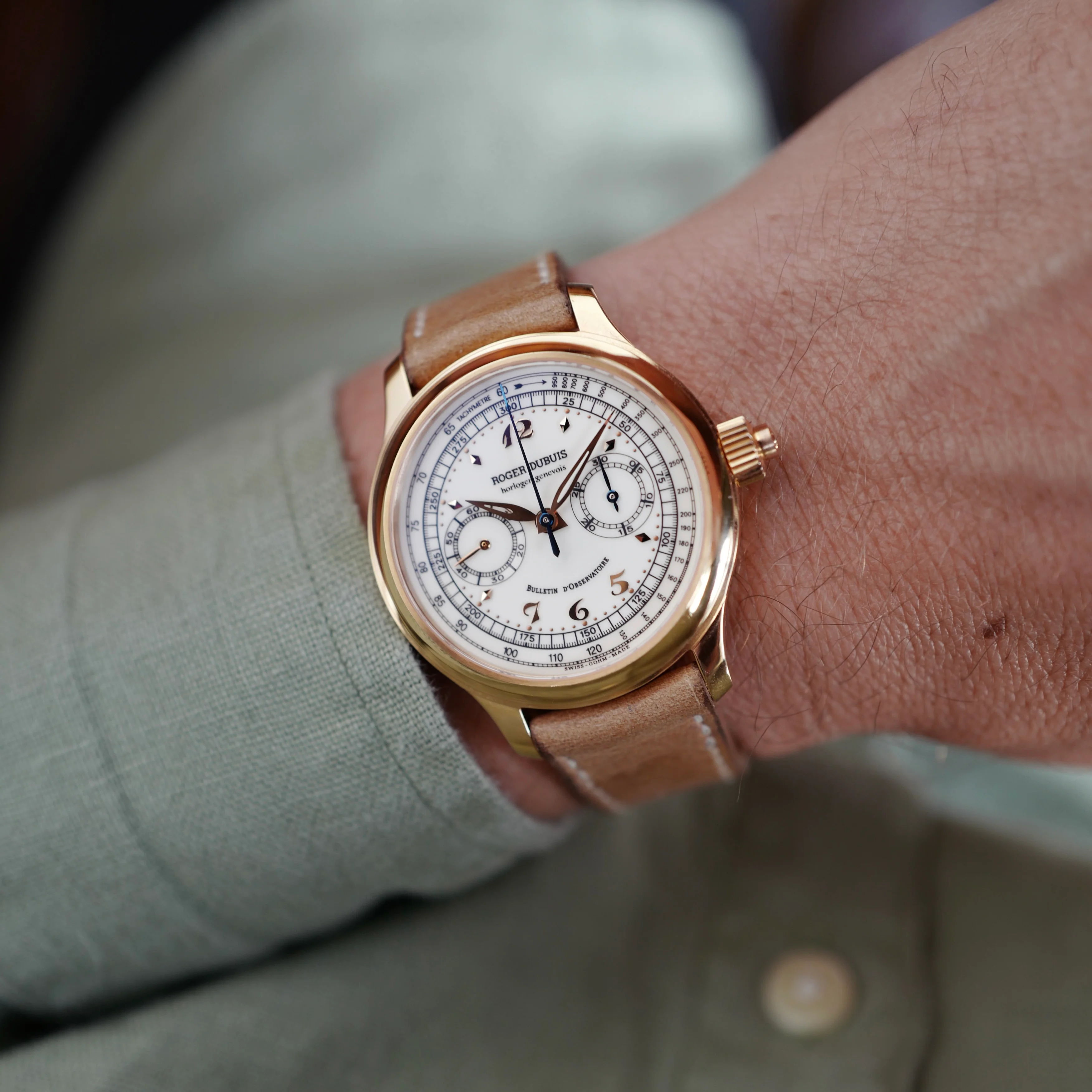Roger Dubuis Rose Gold Hommage Monopouissir H40 - Image 7