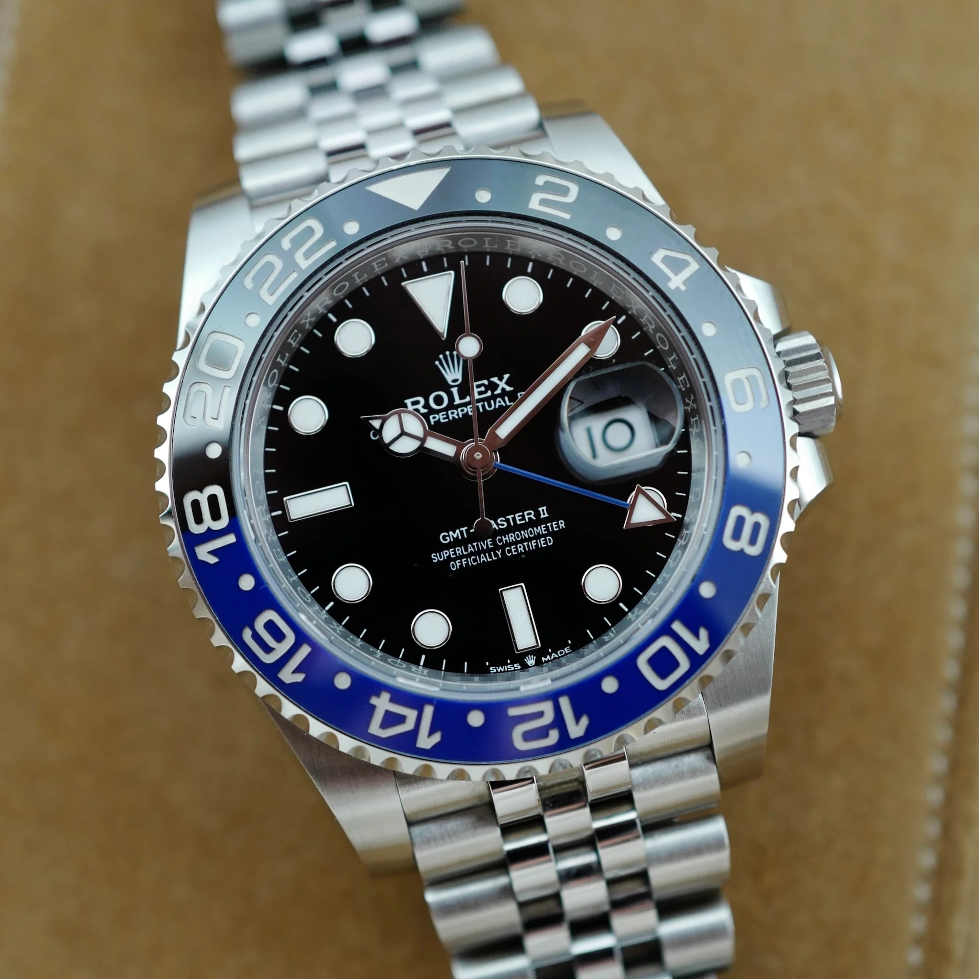 Rolex Batgirl GMT-Master II Ref. 126710BLNR on Jubilee - Image 2