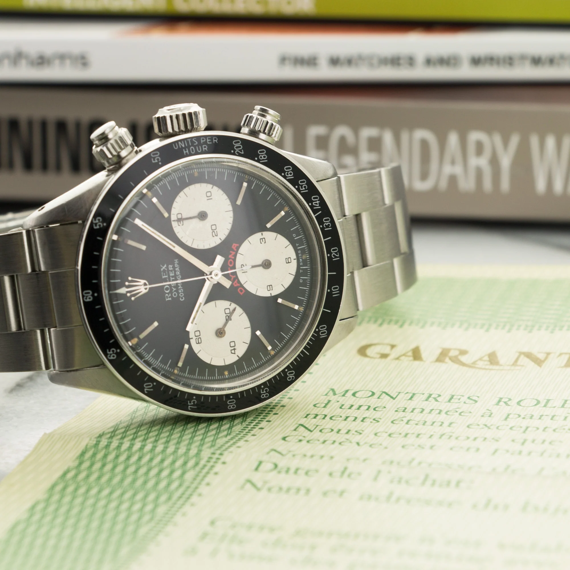 Rolex Cosmograph Daytona Big Red Sigma Watch Ref. 6263 with Original Papers - Image 9