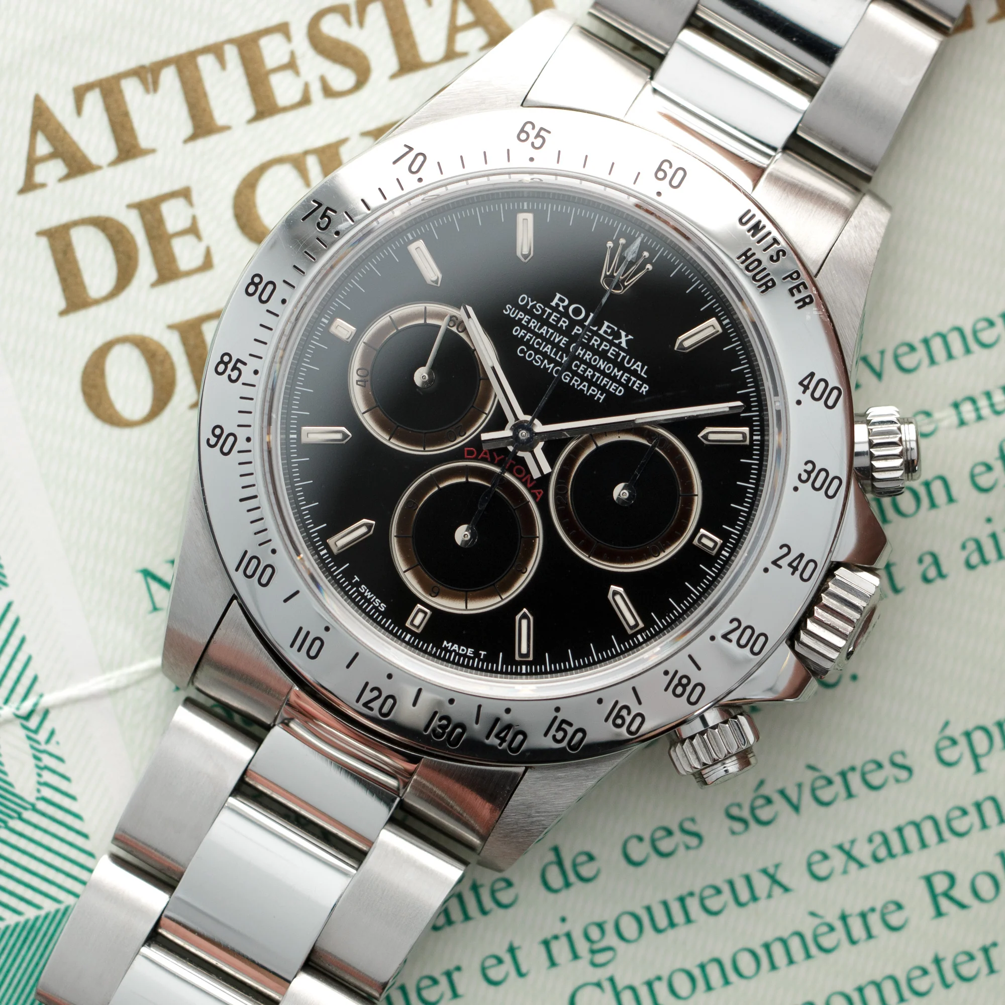 Rolex Cosmograph Daytona Patrizzi Watch Ref. 16520 - Image 2