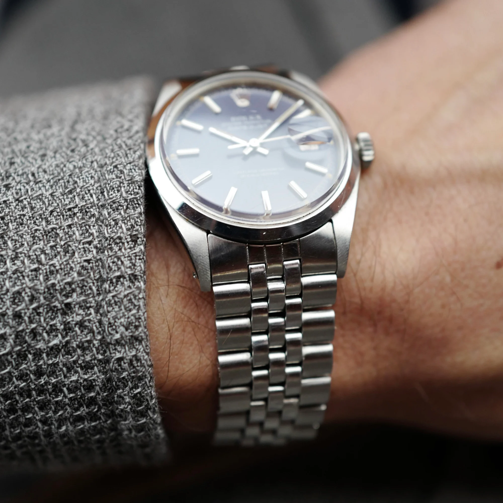 Rolex Datejust Ref. 1600 with Blue Dial - Image 6