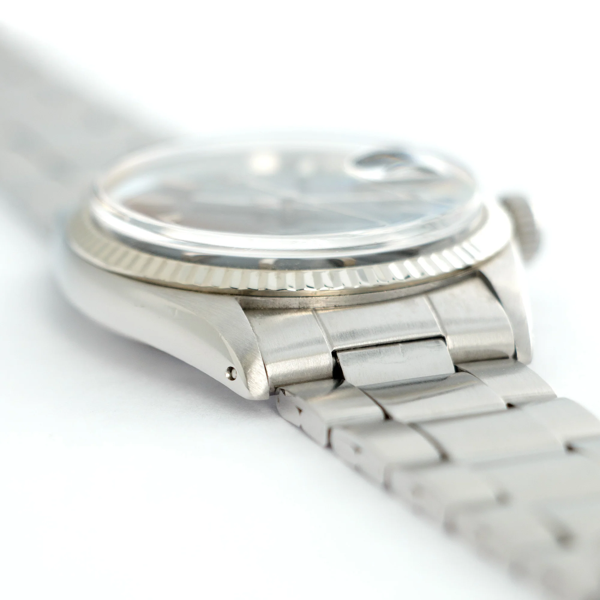 Rolex Datejust Silver Gilt Dial Watch Ref. 1601 - Image 3