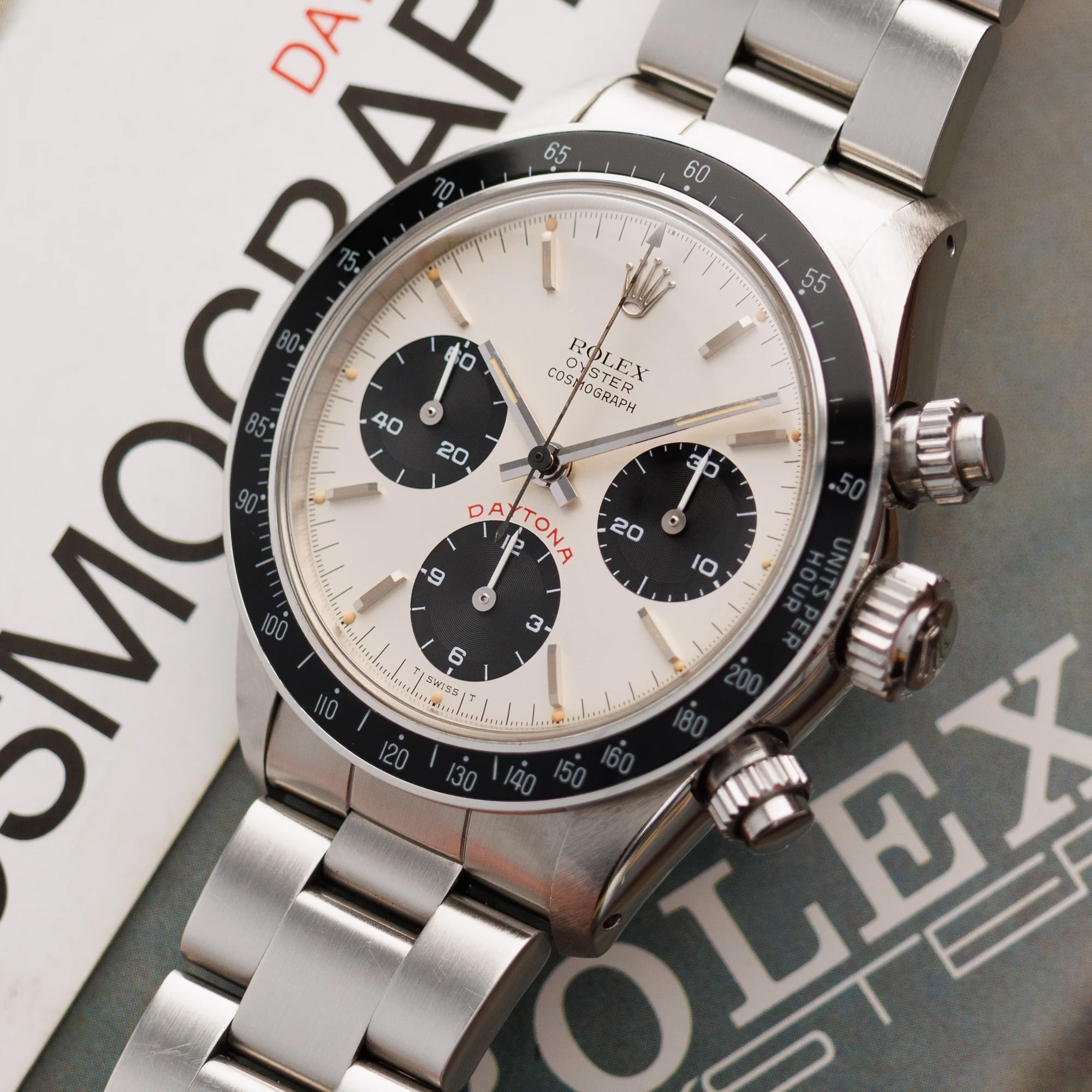 Rolex Daytona Big Red Watch Ref. 6263 in Like-New Condition - Image 2