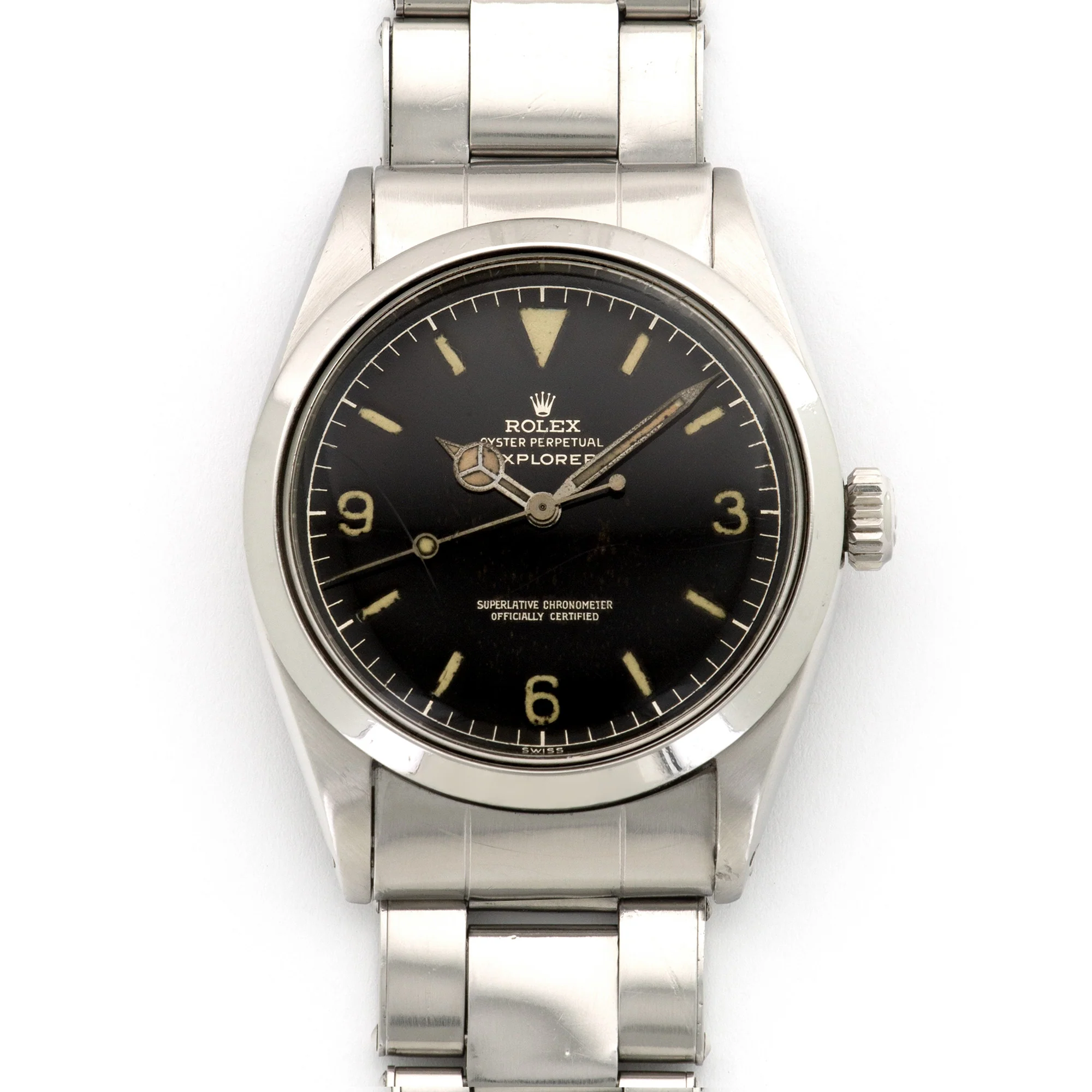 Rolex Explorer Gilt Chapter Ring Watch Ref. 1016