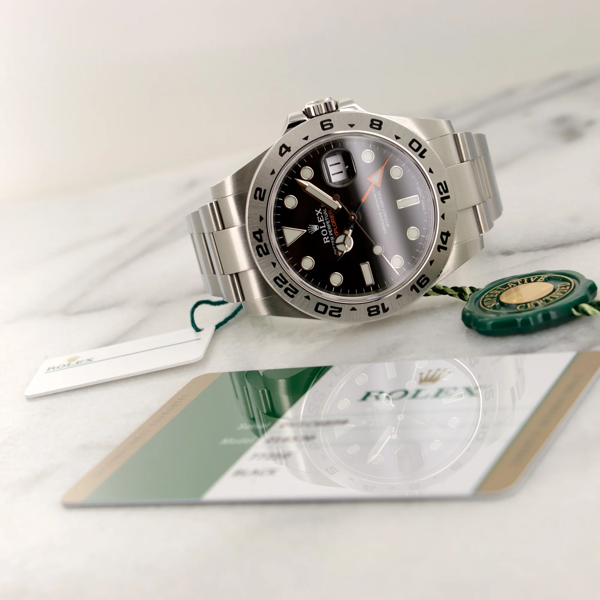 Rolex Explorer II Black 42mm Watch Ref. 216570 - Image 7