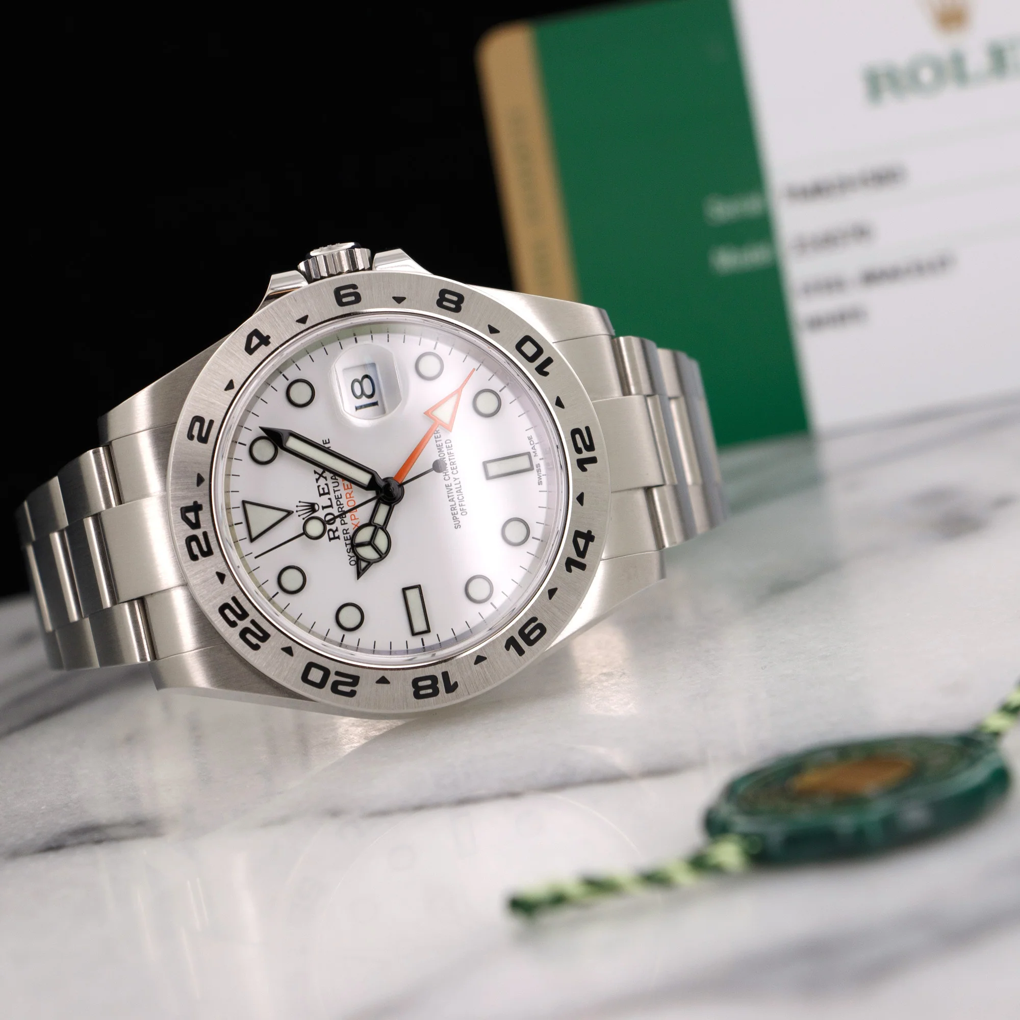 Rolex Explorer II White 42mm Watch Ref. 216570 - Image 7