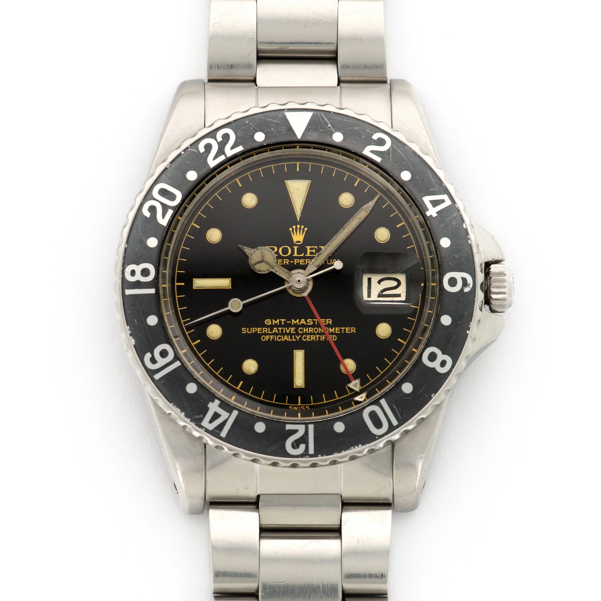 Rolex GMT-Master Gilt Chapter Ring Watch Ref. 1675