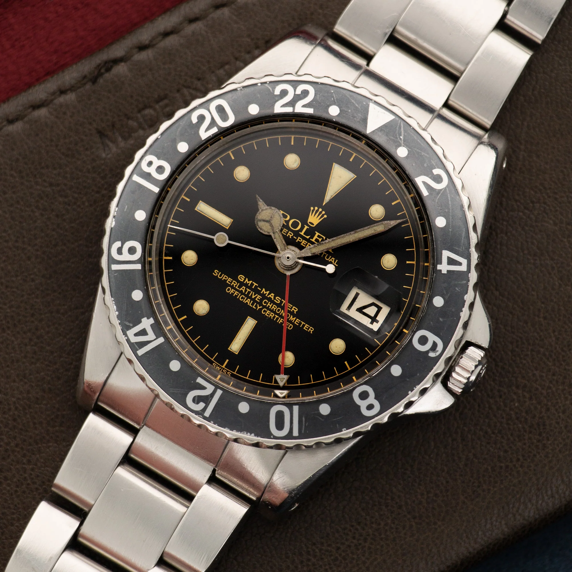 Rolex GMT-Master Gilt Chapter Ring Watch Ref. 1675 - Image 2