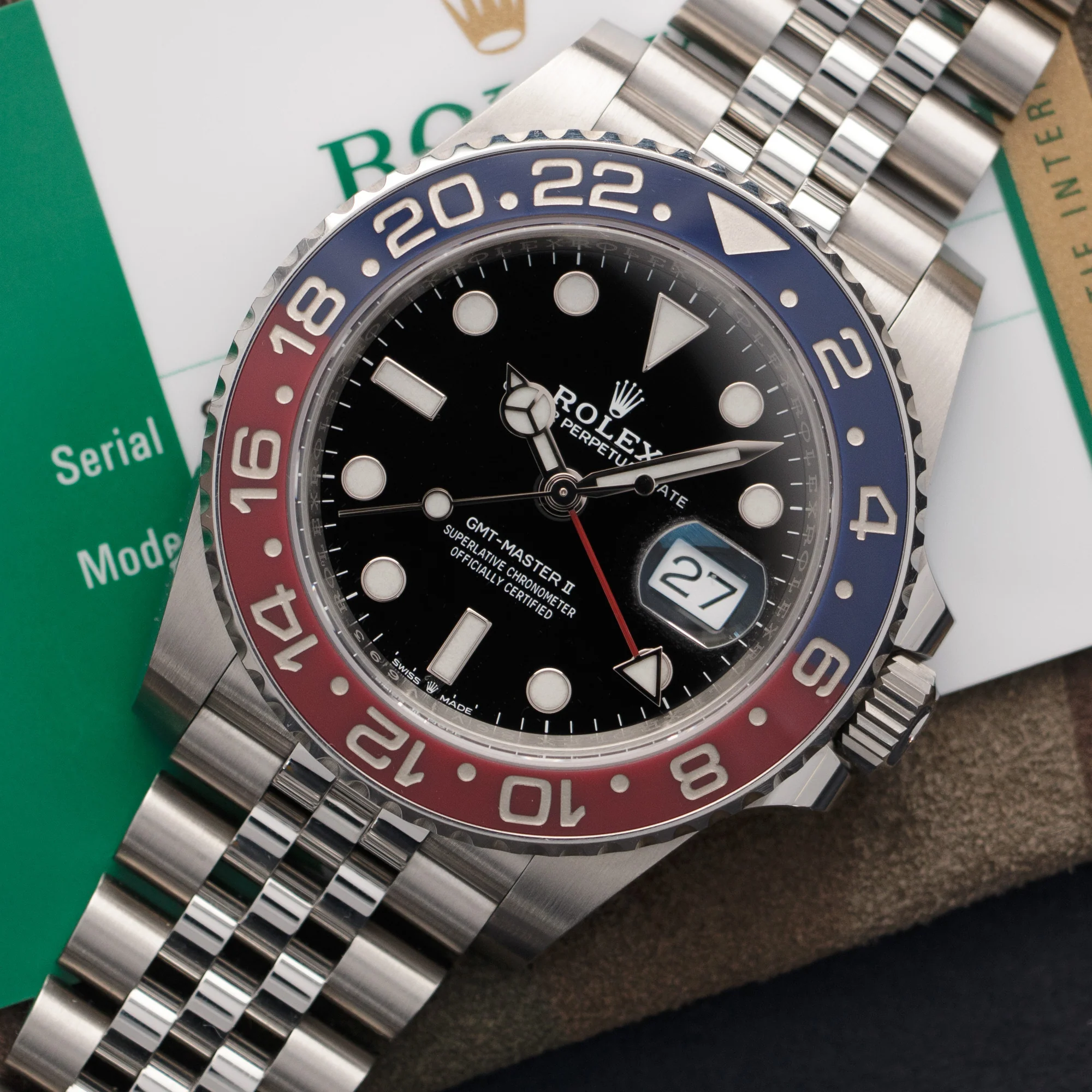 Rolex GMT-Master II Ceramic Pepsi Watch Ref. 126710 - Image 2
