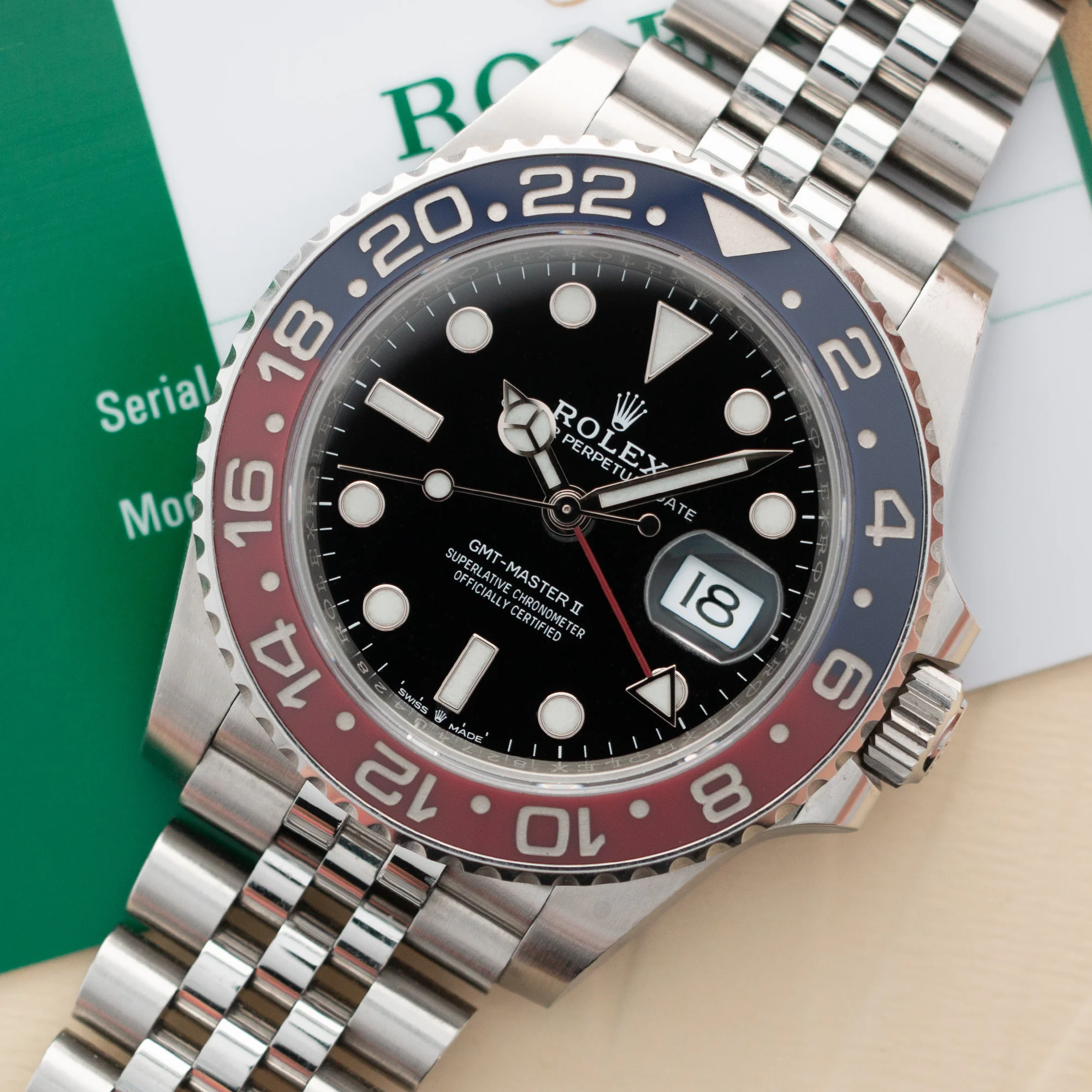 Rolex GMT-Master II Ceramic Pepsi Watch Ref. 126710 - Image 2