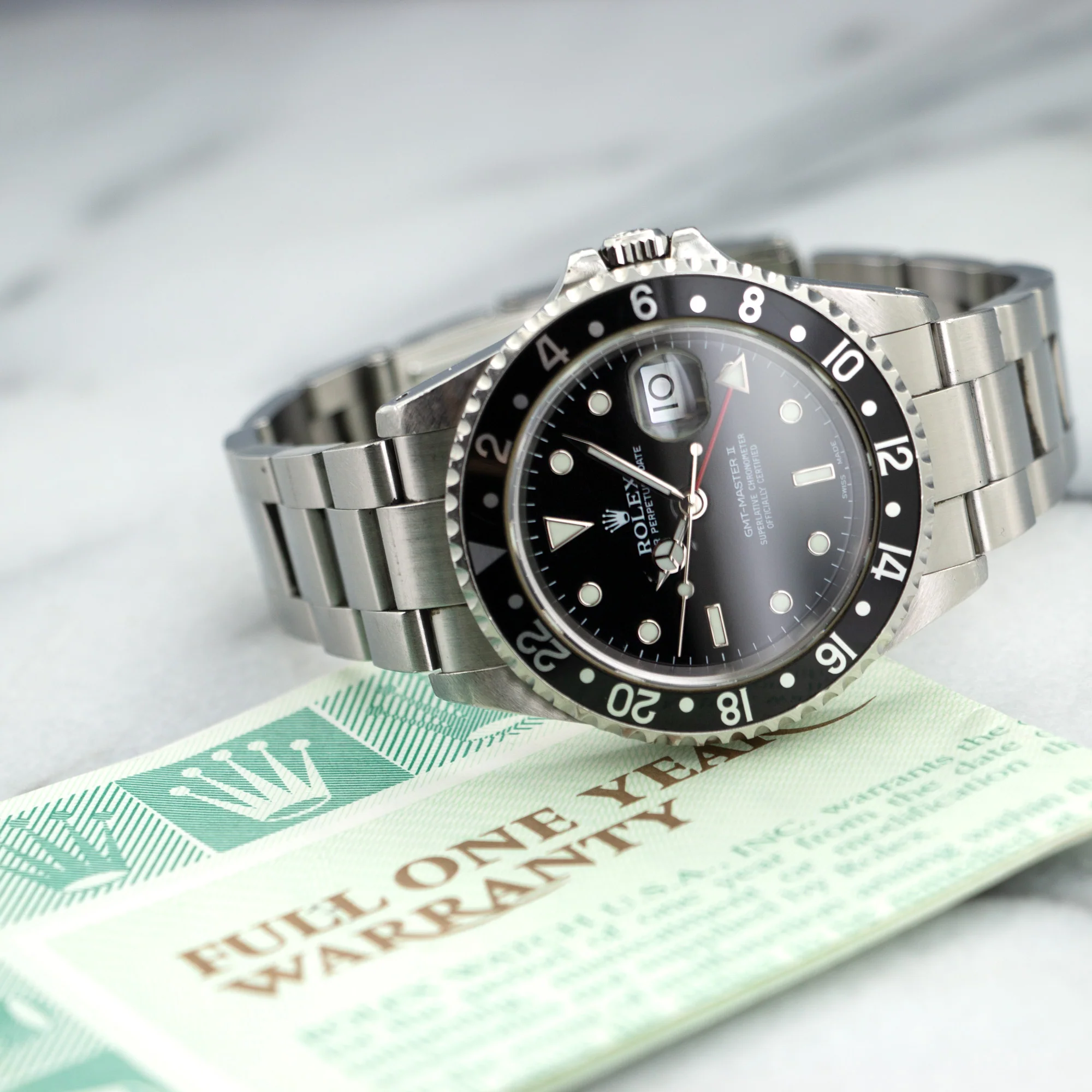 Rolex GMT-Master II Watch Ref. 16710 with Original Papers - Image 7
