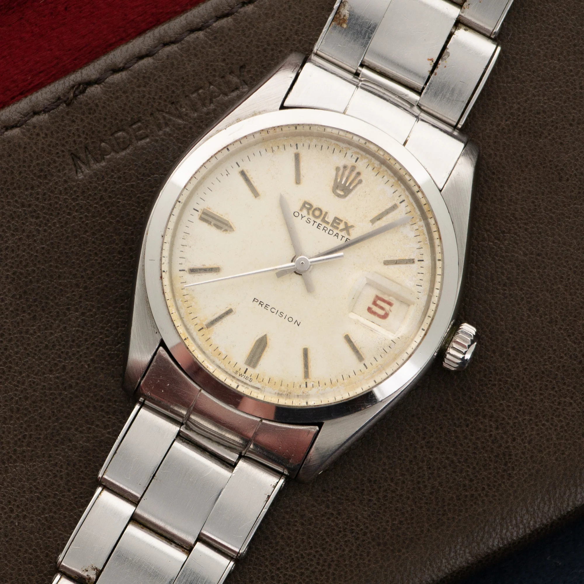 Rolex OysterDate Stainless Steel Ref. 6294 - Image 2