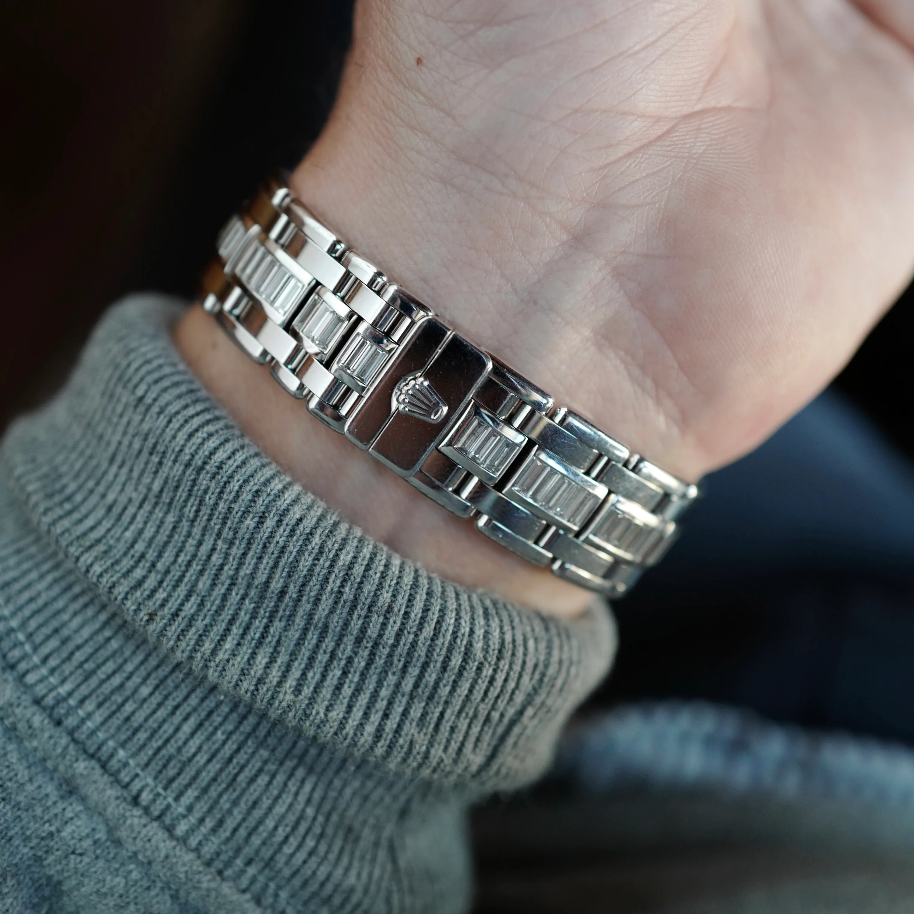 Rolex Platinum and Diamond Day-Date Ref. 18956 (NEW ARRIVAL) - Image 2