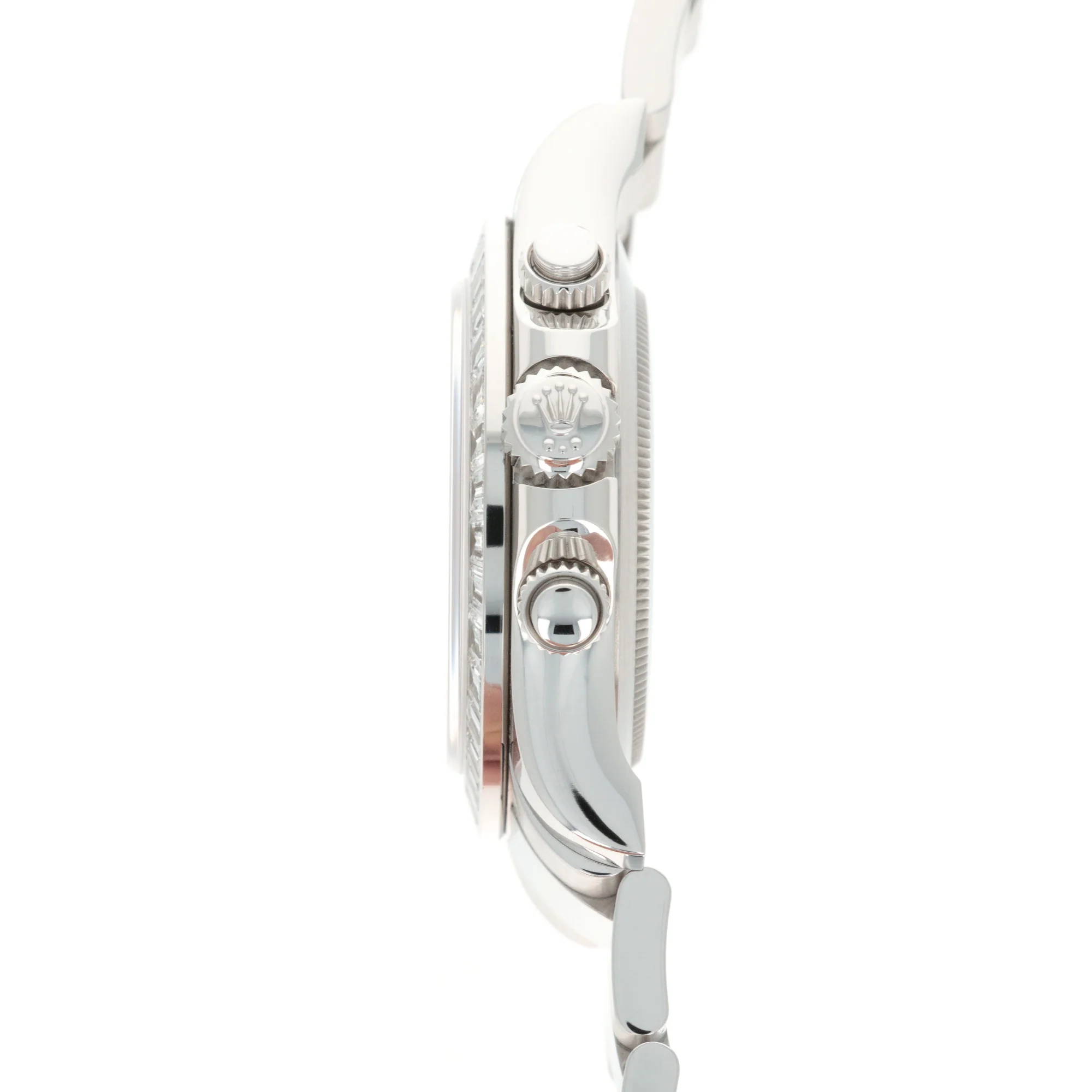Rolex Platinum Cosmograph Daytona Diamond Watch Ref. 116576 - Image 5