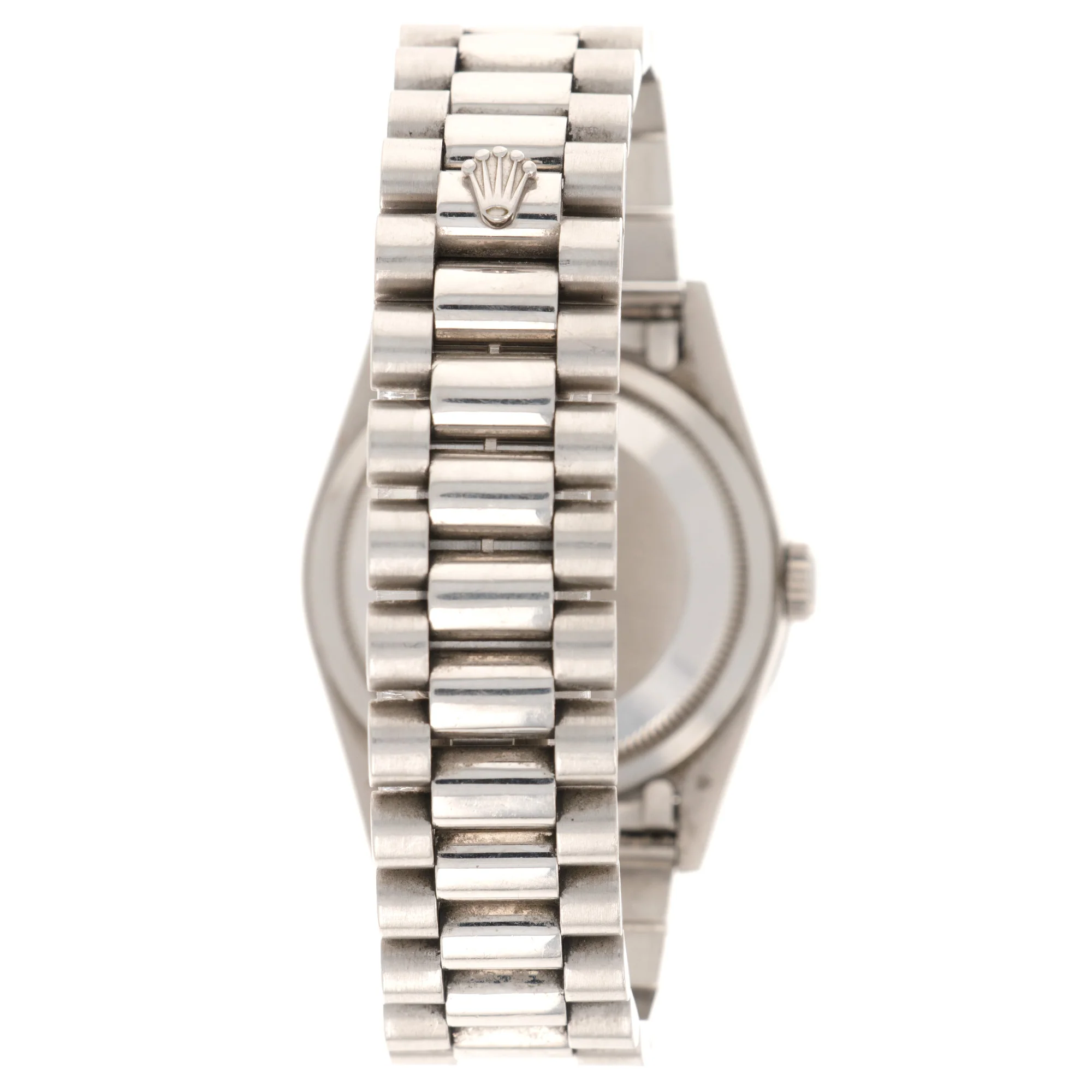 Rolex Platinum Day-Date Baguette Diamond Bezel Ref. 18366 - Image 6