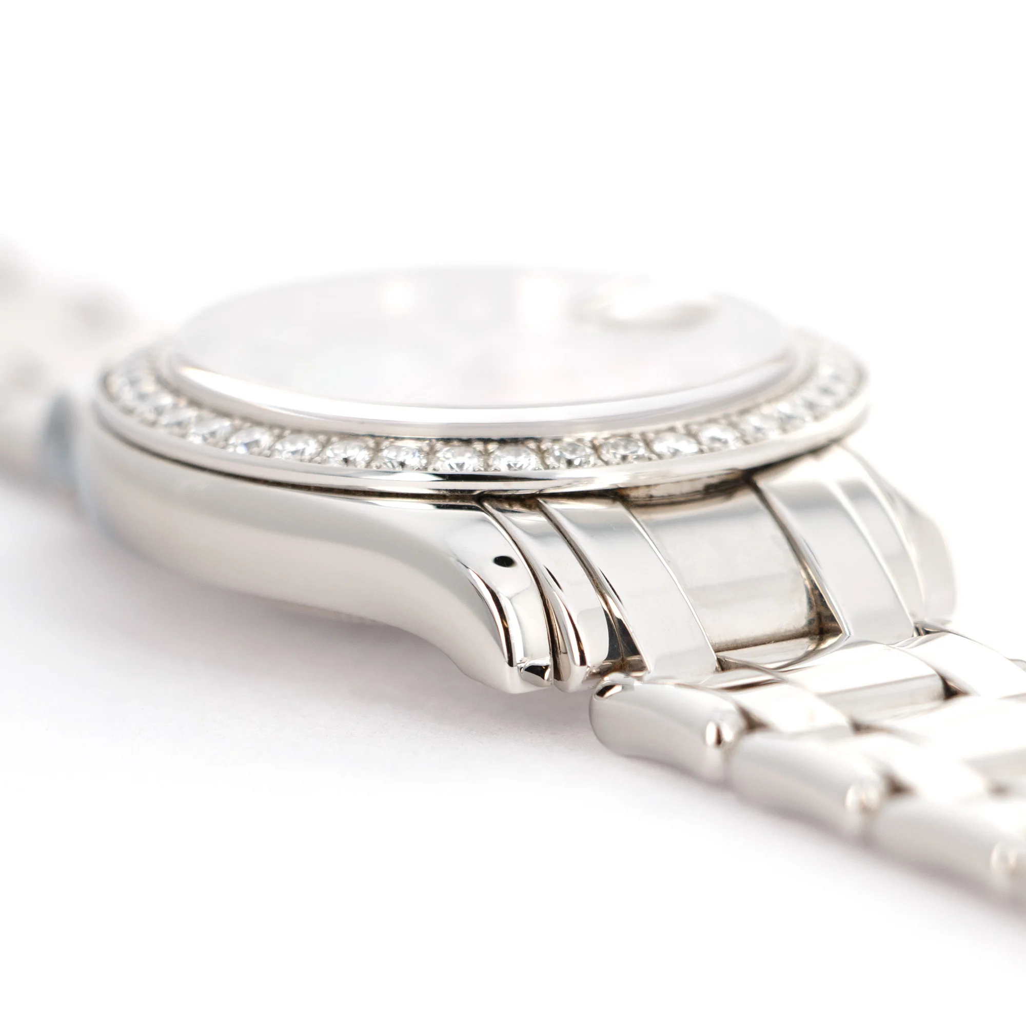 Rolex Platinum Day-Date Masterpiece Baguette Diamond Watch Ref. 18946 - Image 3