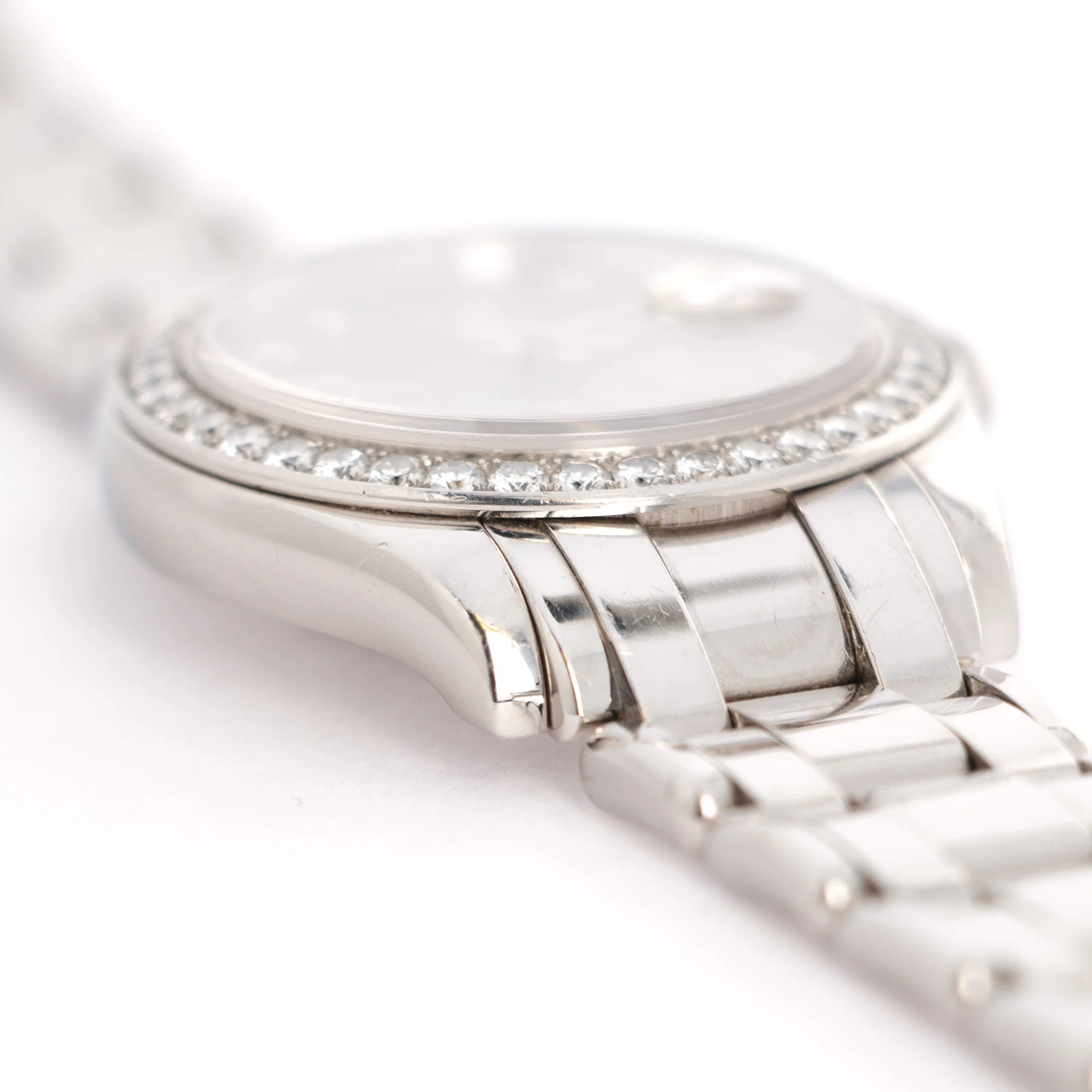 Rolex Platinum Day-Date Masterpiece Diamond Watch Ref. 18946 - Image 3