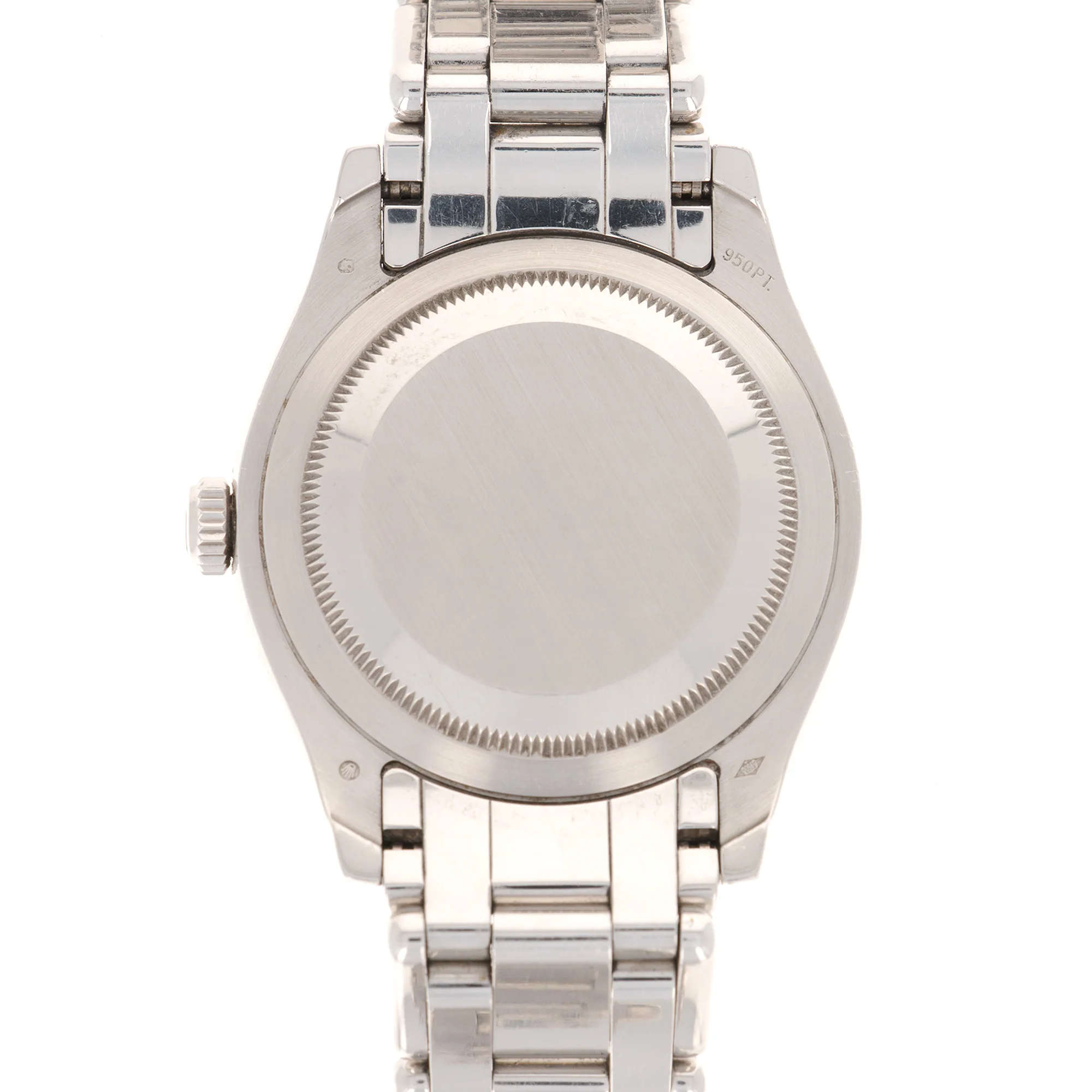 Rolex Platinum Day-Date Masterpiece Diamond Watch Ref. 18946 - Image 5