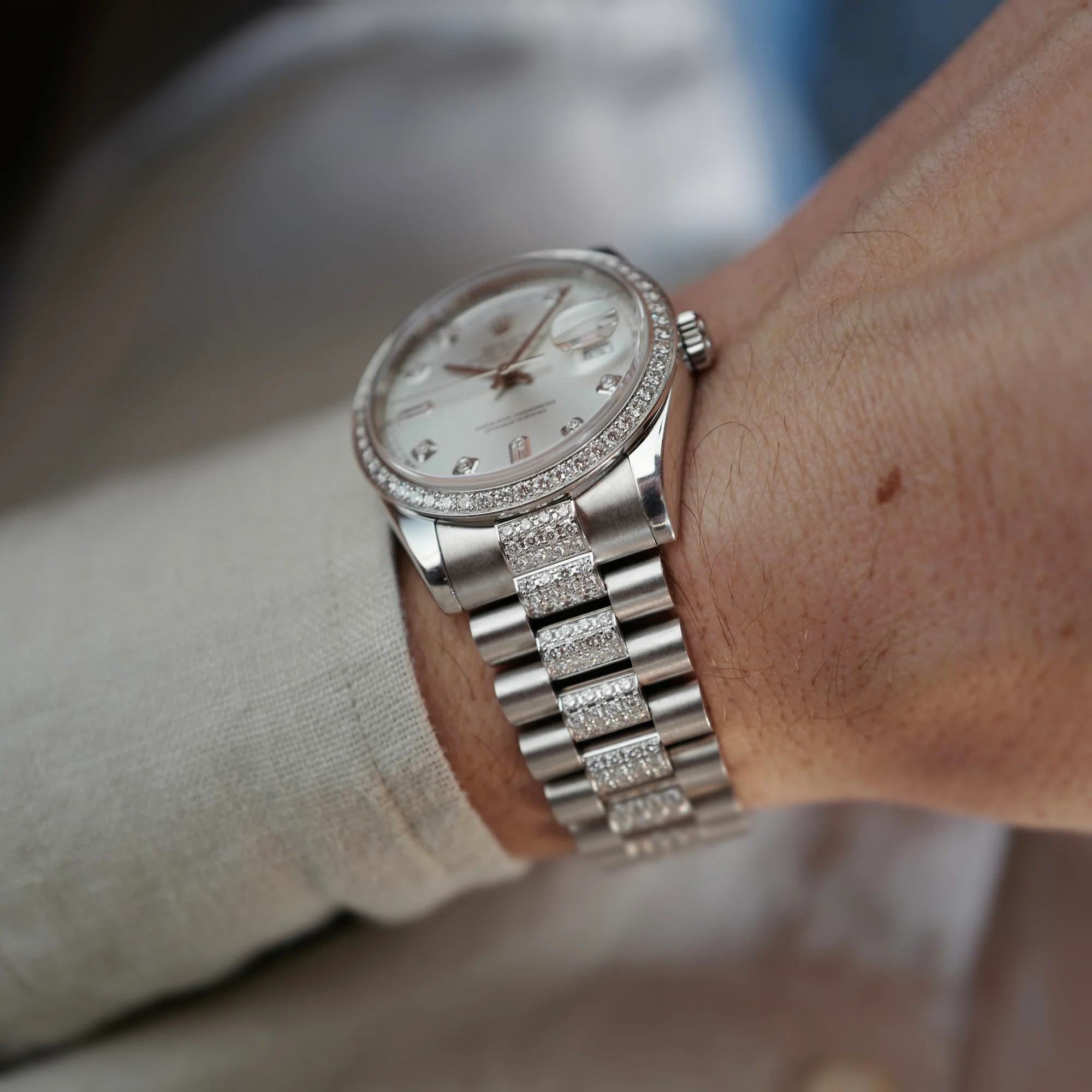Rolex Platinum Day-Date Ref. 118346 - Image 3