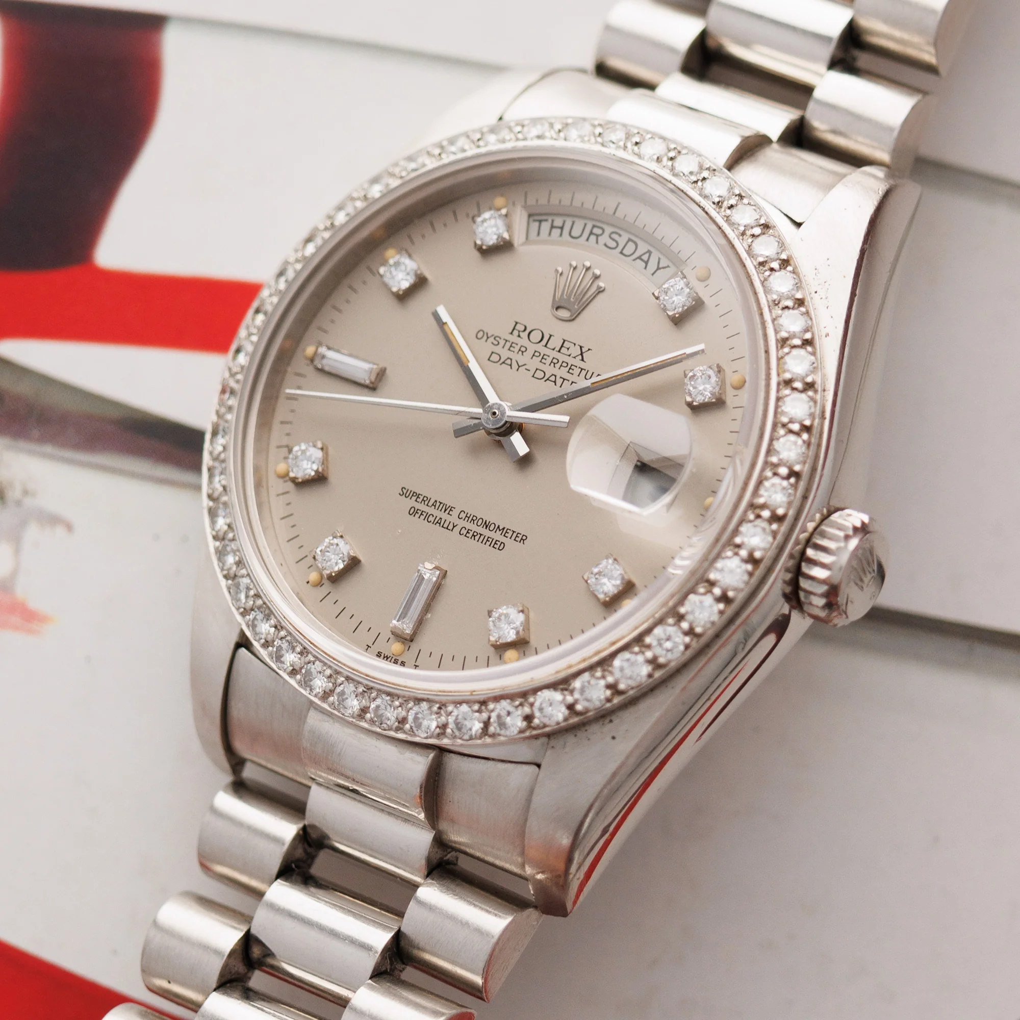 Rolex Platinum Day-Date Ref. 18046 - Image 2