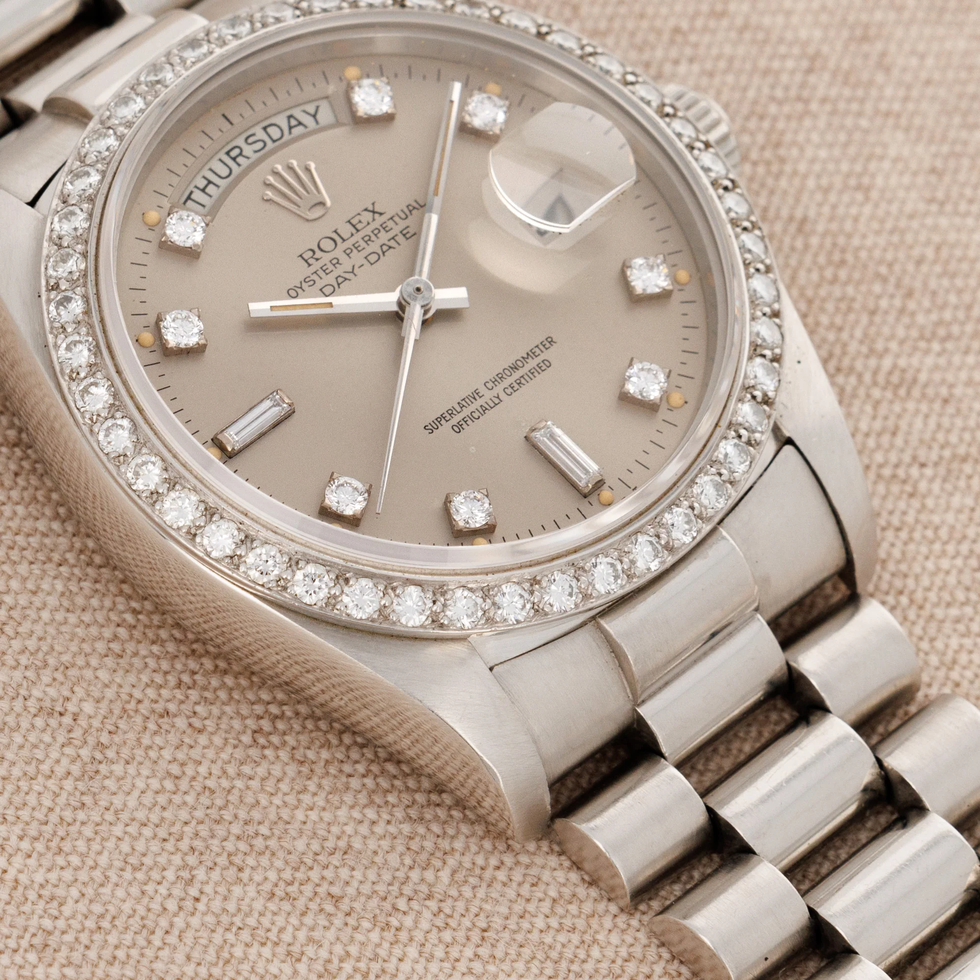 Rolex Platinum Day-Date Ref. 18046 - Image 4