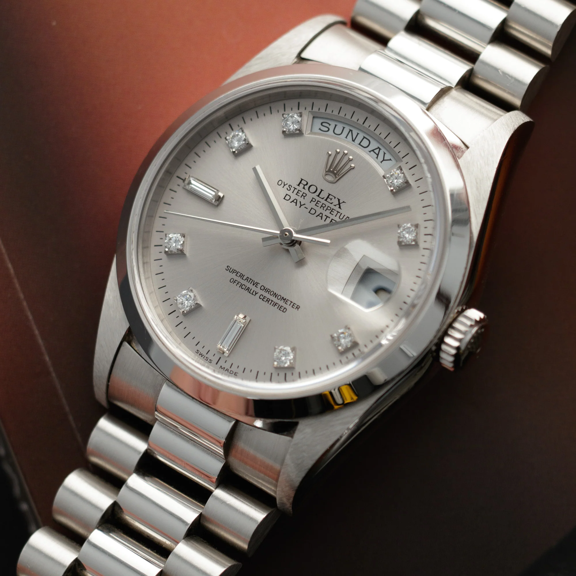 Rolex Platinum Day-Date Ref. 18206 - Image 2