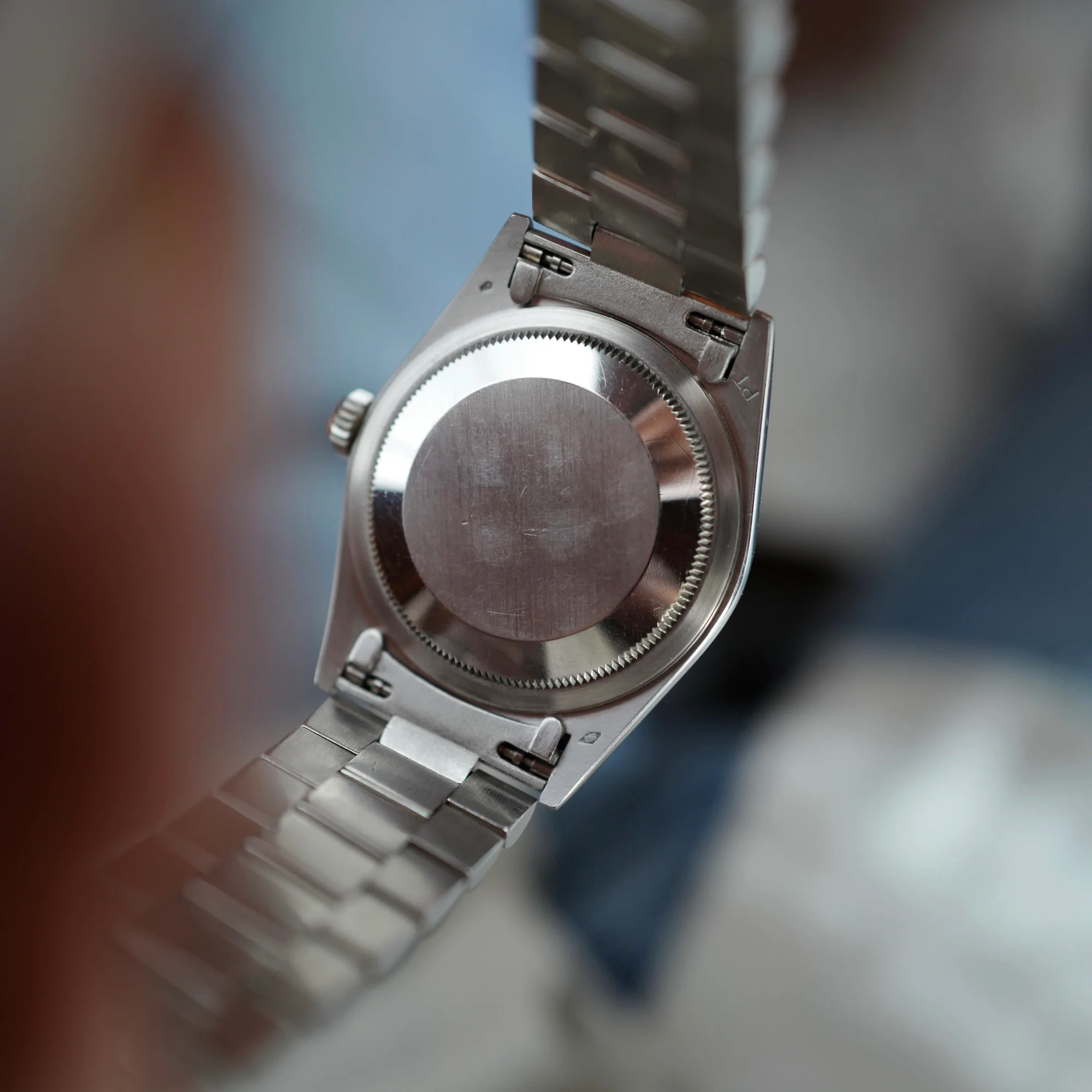 Rolex Platinum Day Date Smooth Bezel Ref. 18206 - Image 6