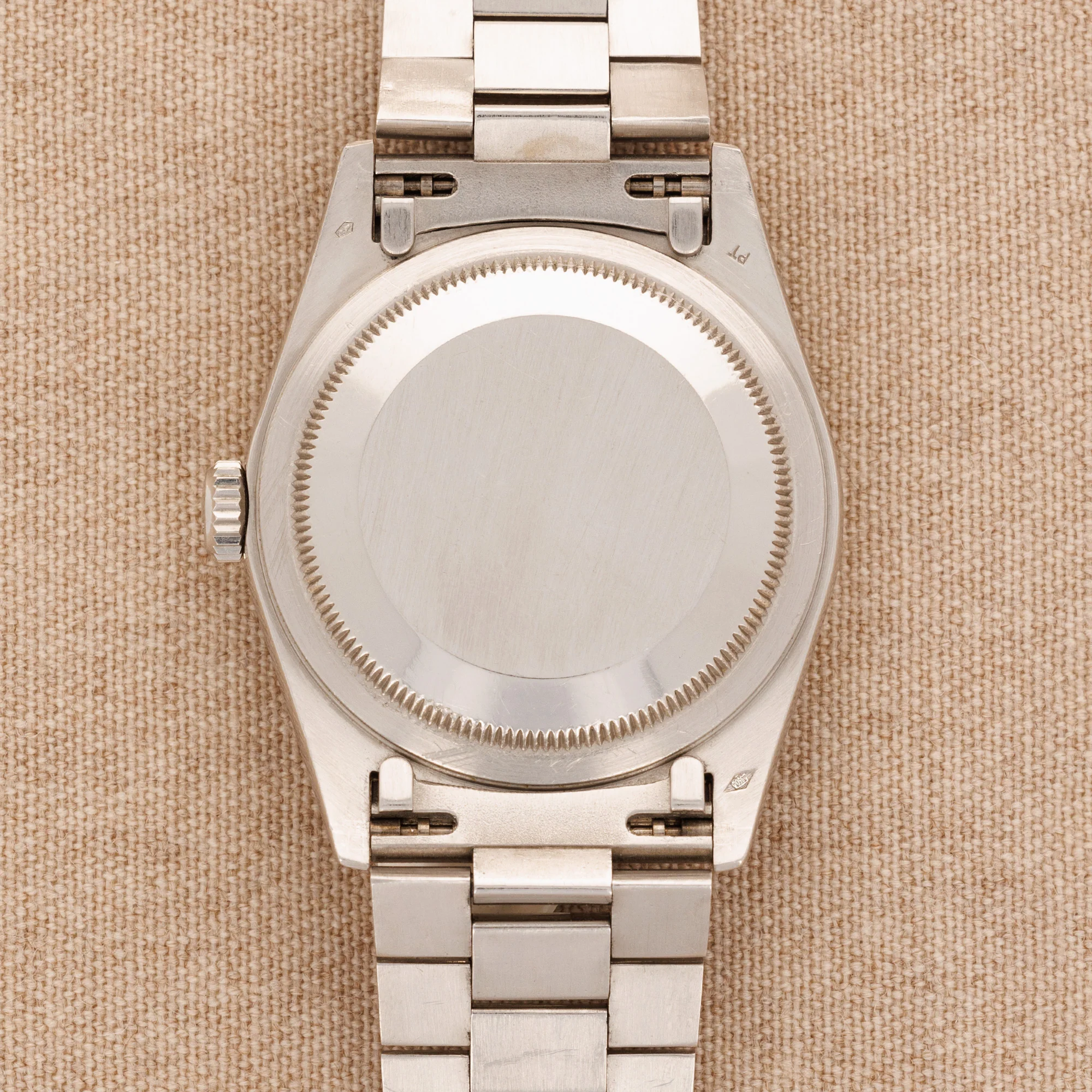 Rolex Platinum Day-Date Ref. 18296 with Original Diamonds - Image 3