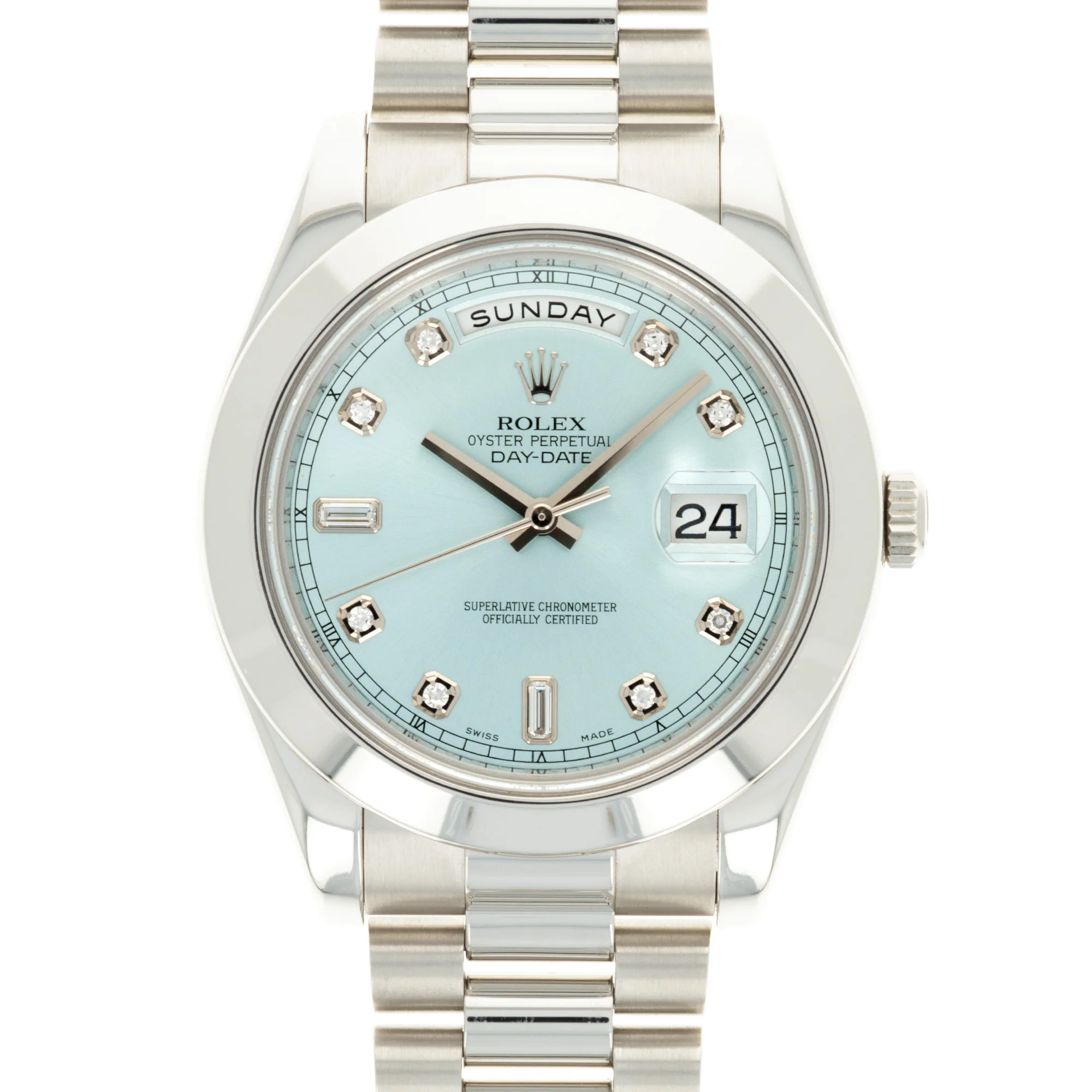 Rolex Platinum Day-Date Ref. 218206