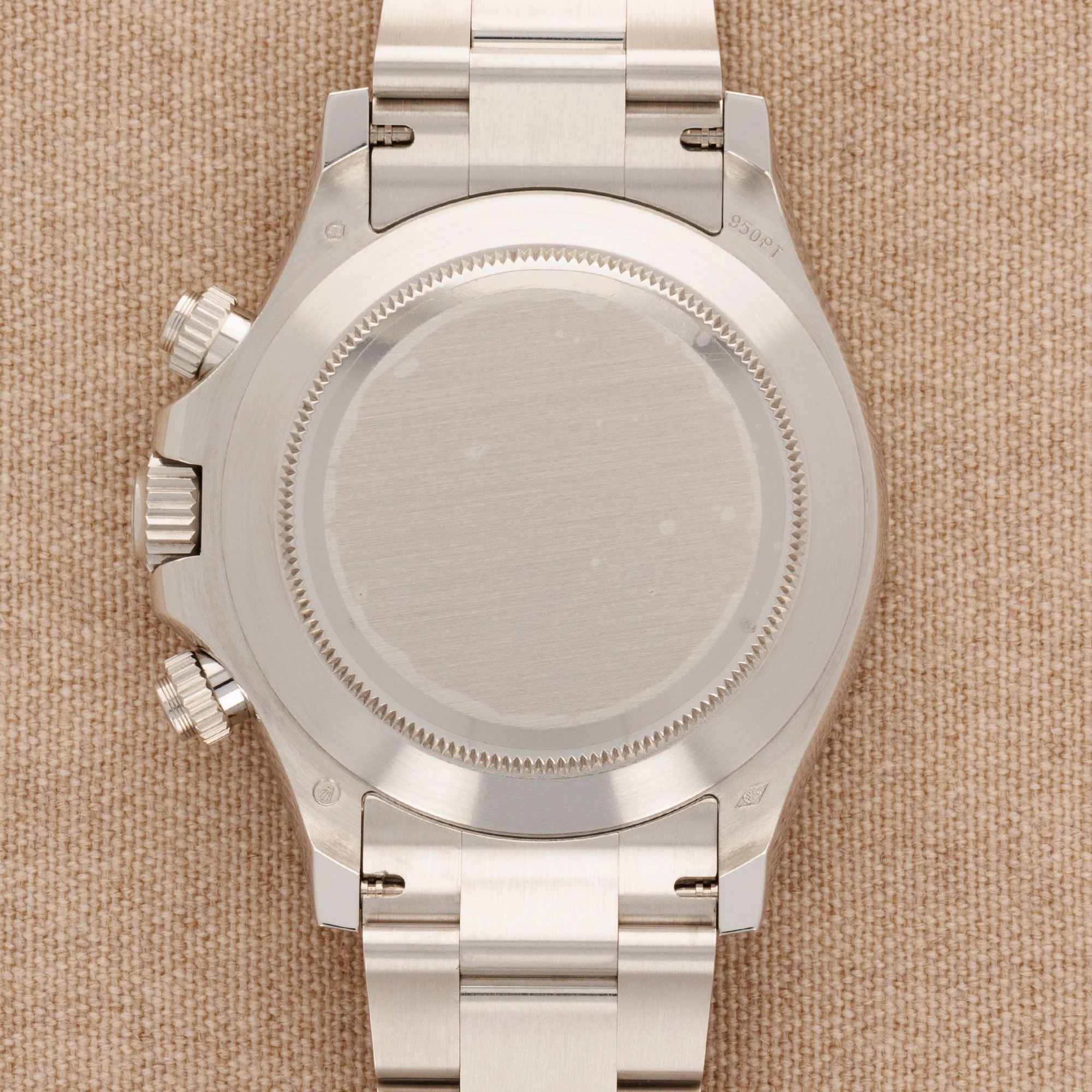 Rolex Platinum Daytona Ref. 116576TBR with Baguette Diamonds - Image 3