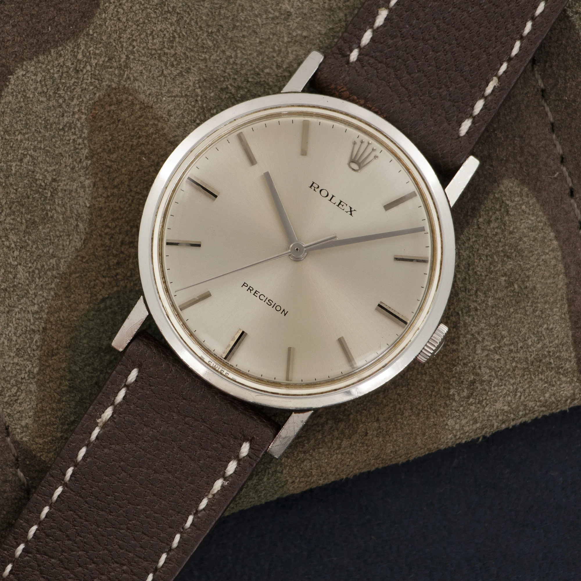 Rolex Precision Strap Watch, Circa 1976 - Image 2