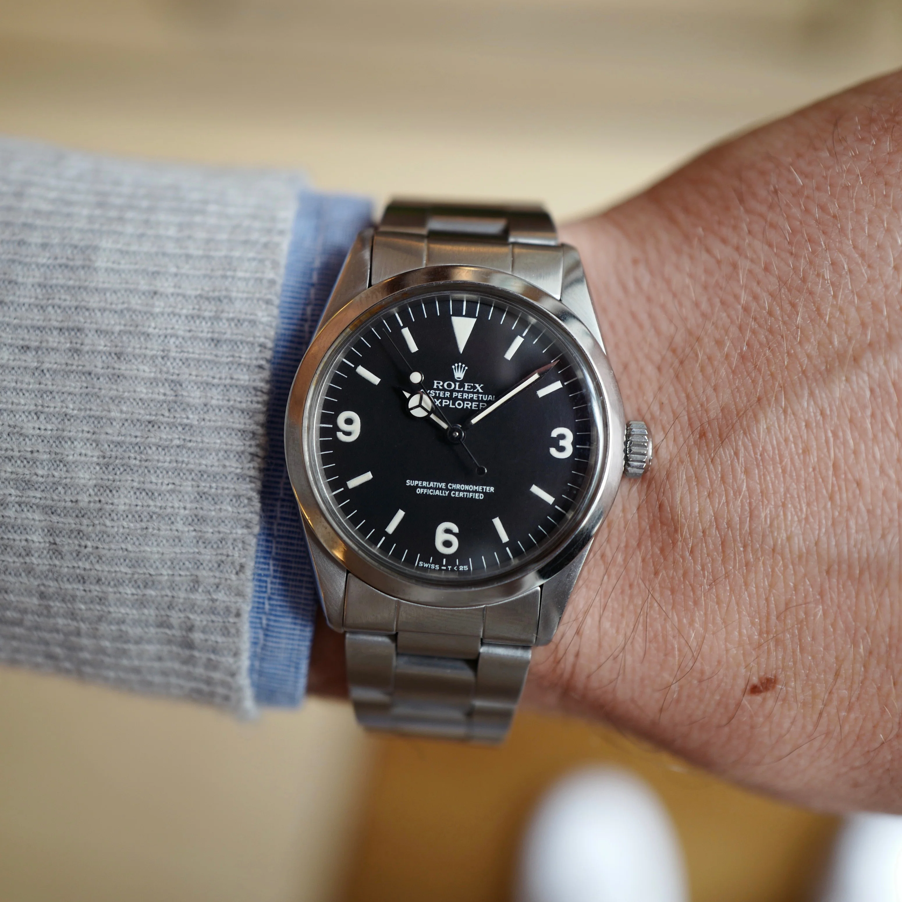 Rolex R-Series Explorer Stainless Steel Ref. 1016 - Image 6