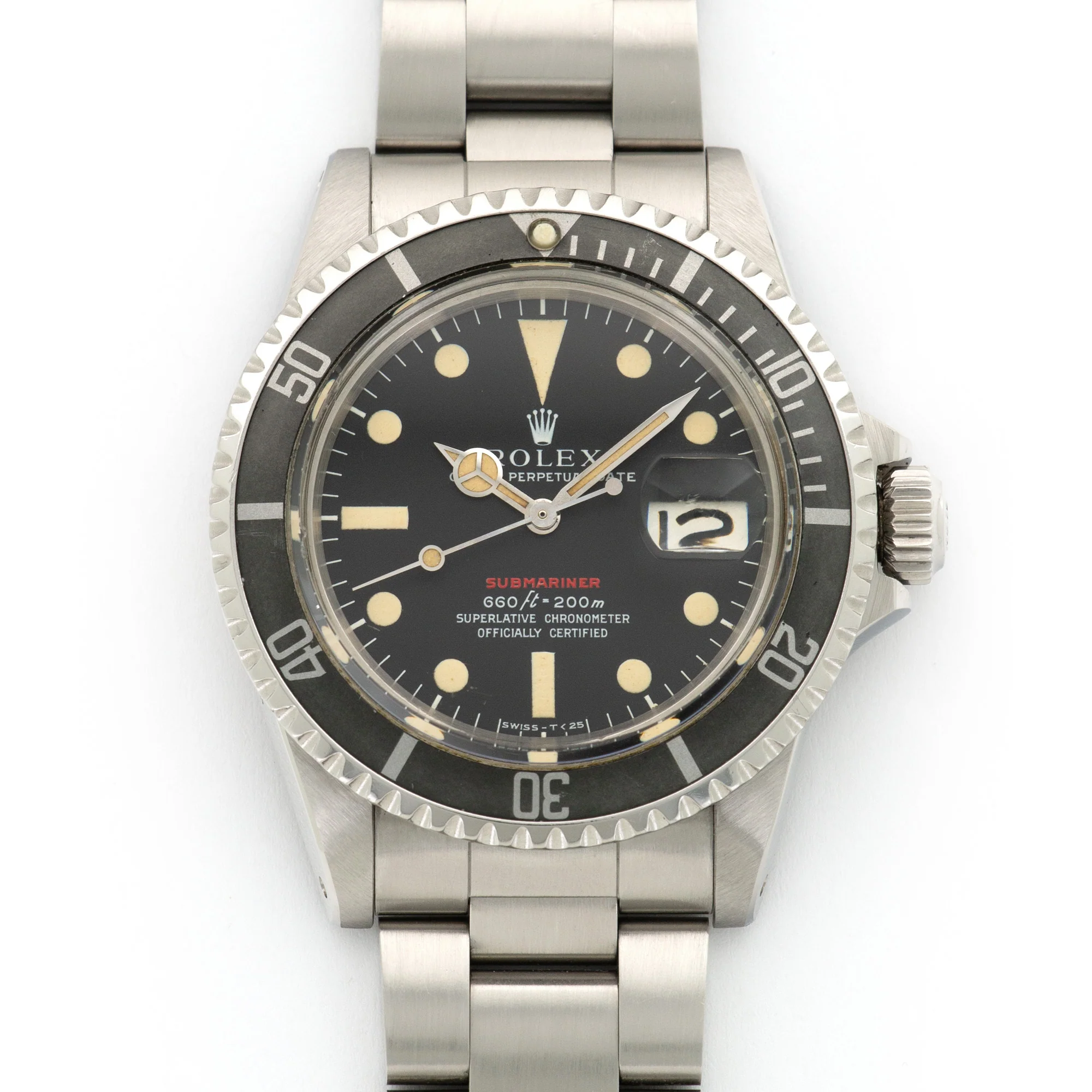 Rolex Red Submariner Watch Ref. 1680, Circa 1972