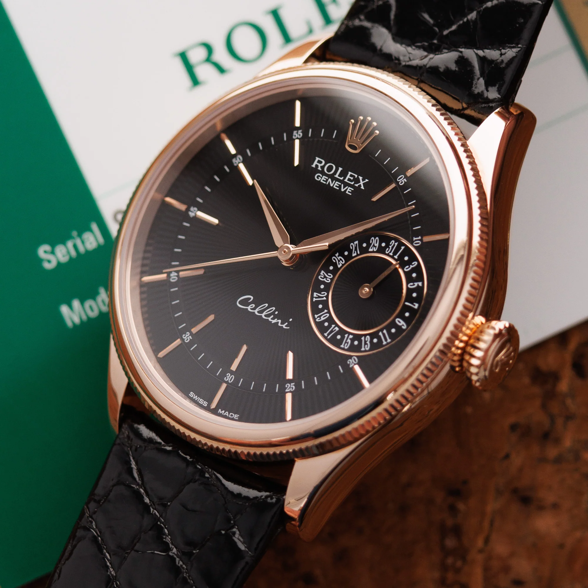 Rolex Rose Gold Cellini Ref. 50515 - Image 2