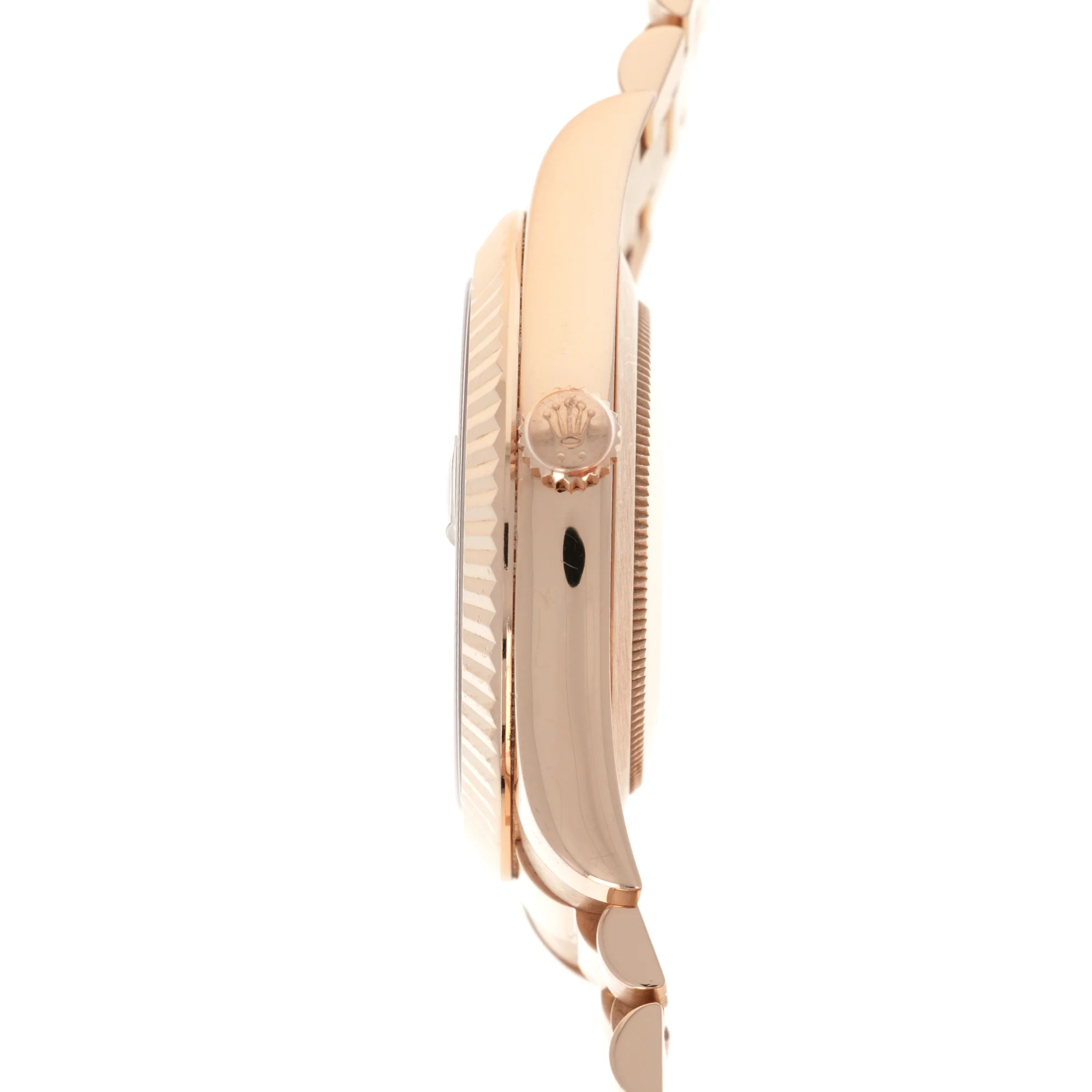 Rolex Rose Gold Day-Date II Diamond Ruby Watch Ref. 218235 - Image 4