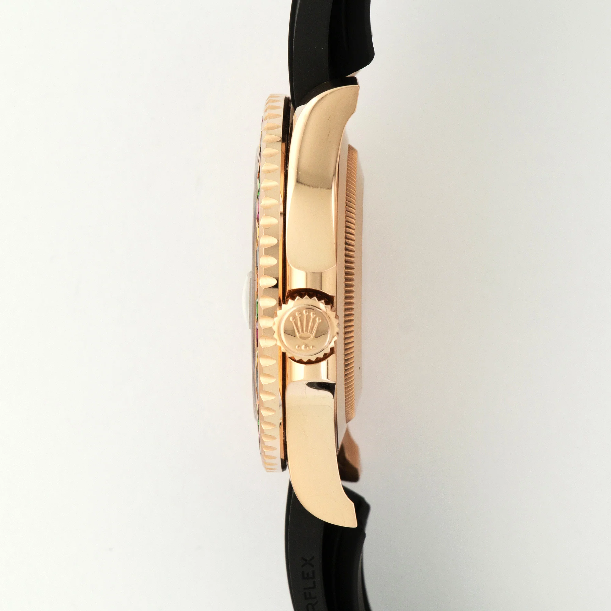 Rolex Rose Gold Yacht-Master Rainbow Watch Ref. 116695 - Image 4