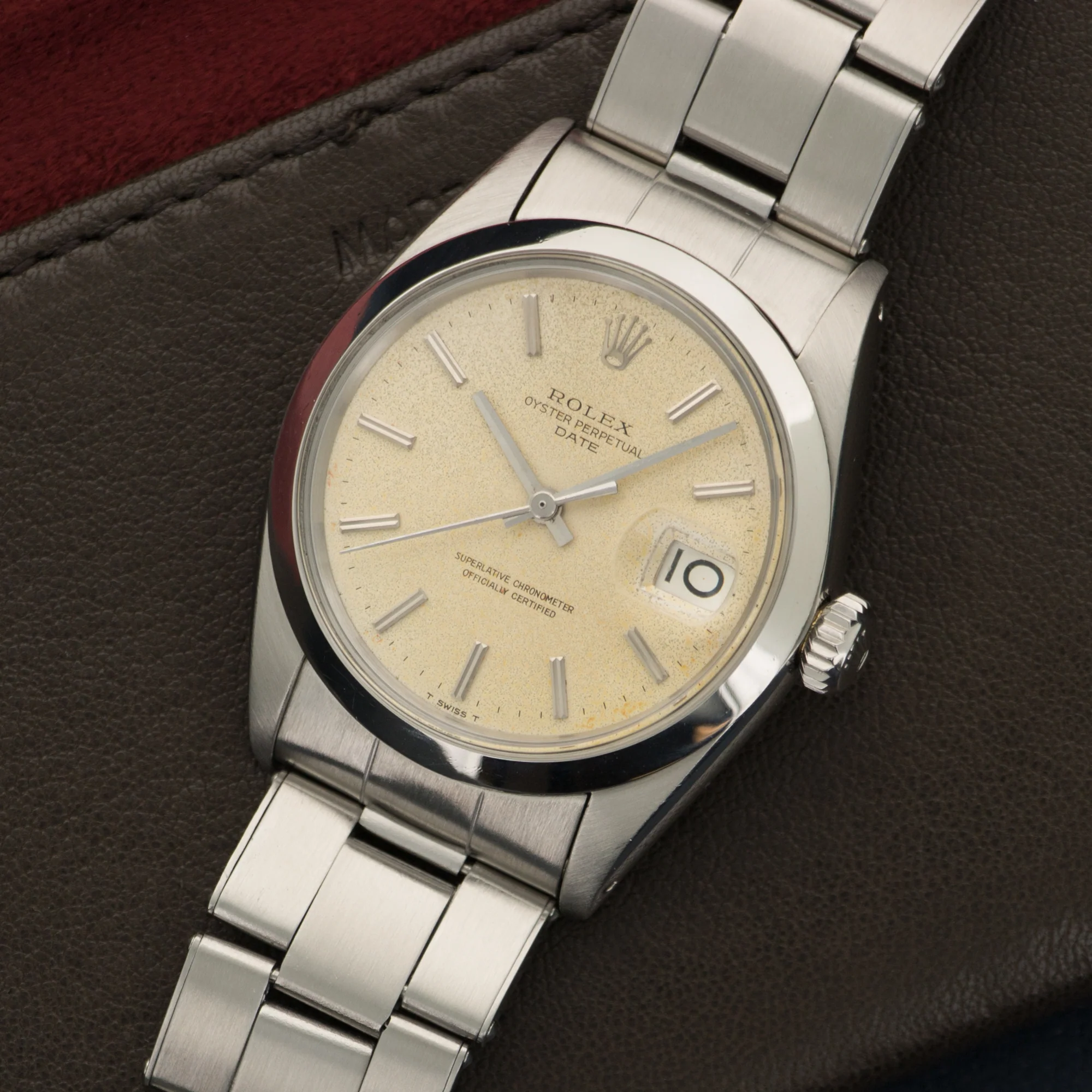 Rolex Stainles Steel Date Watch Ref. 1500 - Image 2