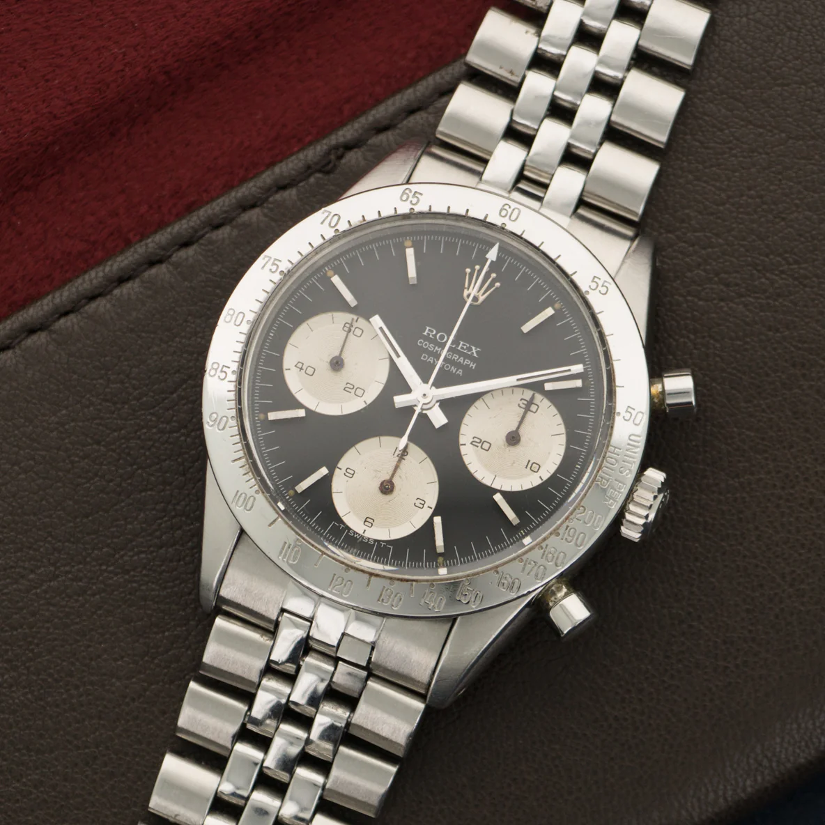 Rolex Stainless Steel Cosmograph Daytona Watch Ref. 6239 - Image 7