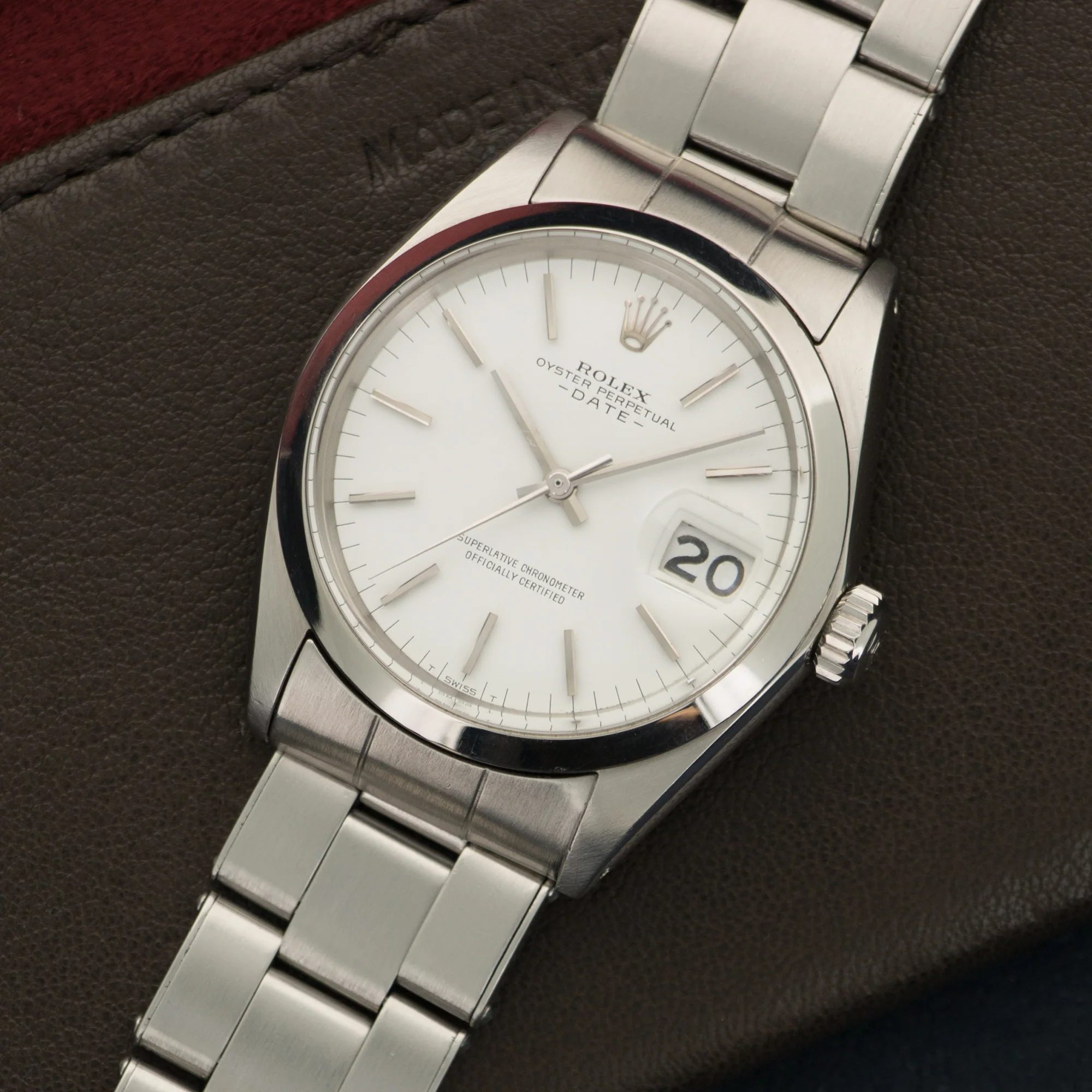 Rolex Stainless Steel Date Watch Ref. 1500 - Image 2