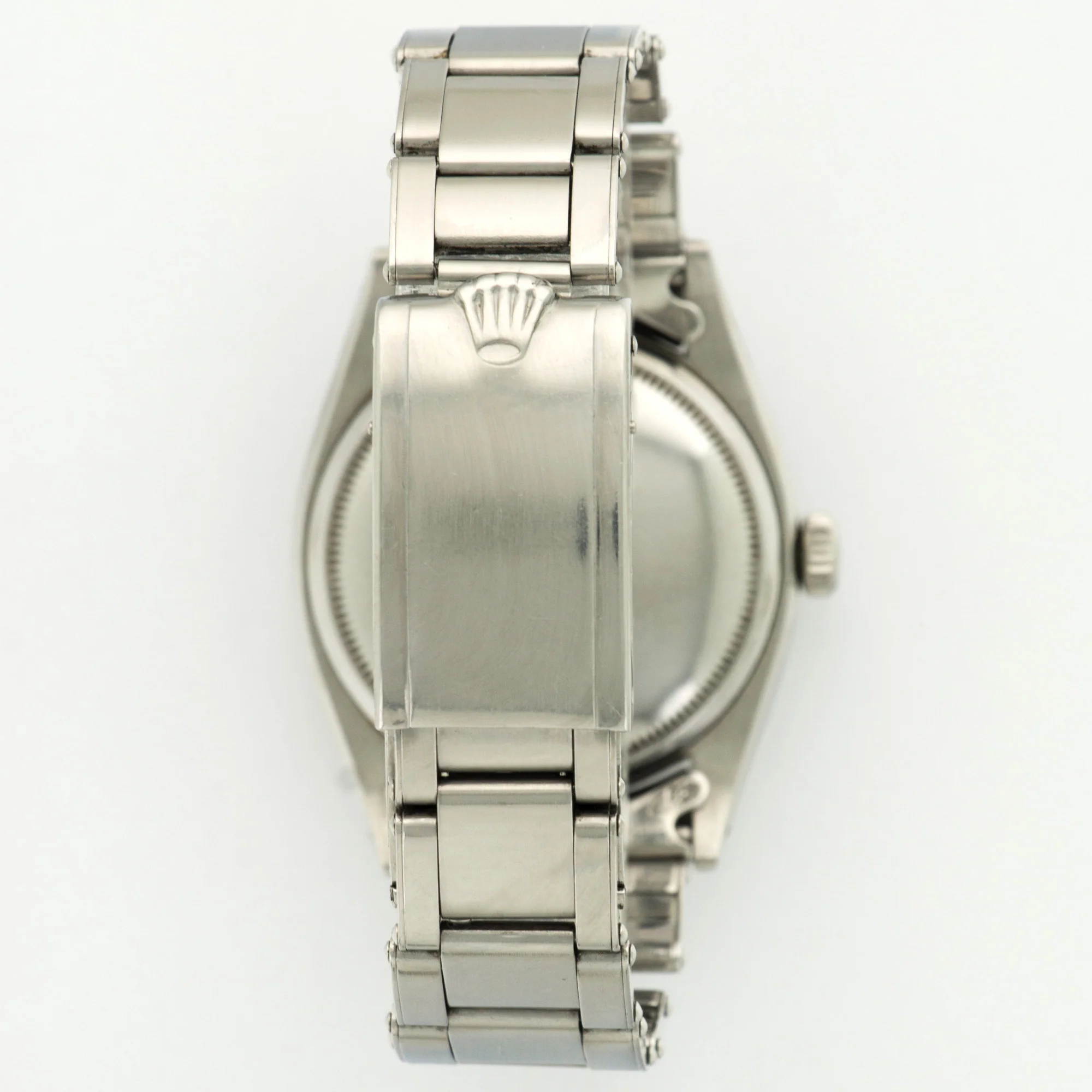 Rolex Stainless Steel Explorer Black Gilt Ref. 6352 - Image 6