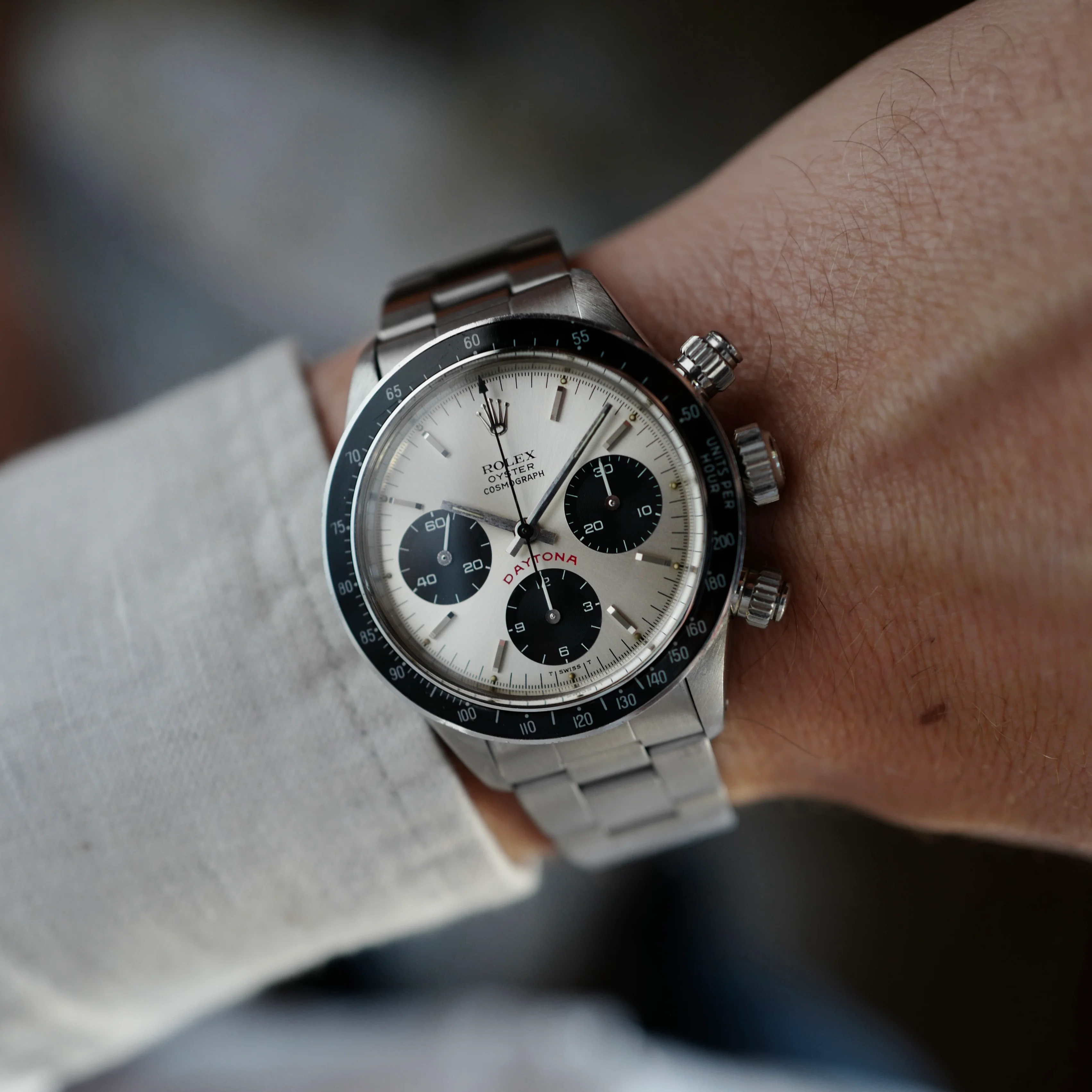 Rolex Steel Big Red Daytona Ref. 6263 - Image 4