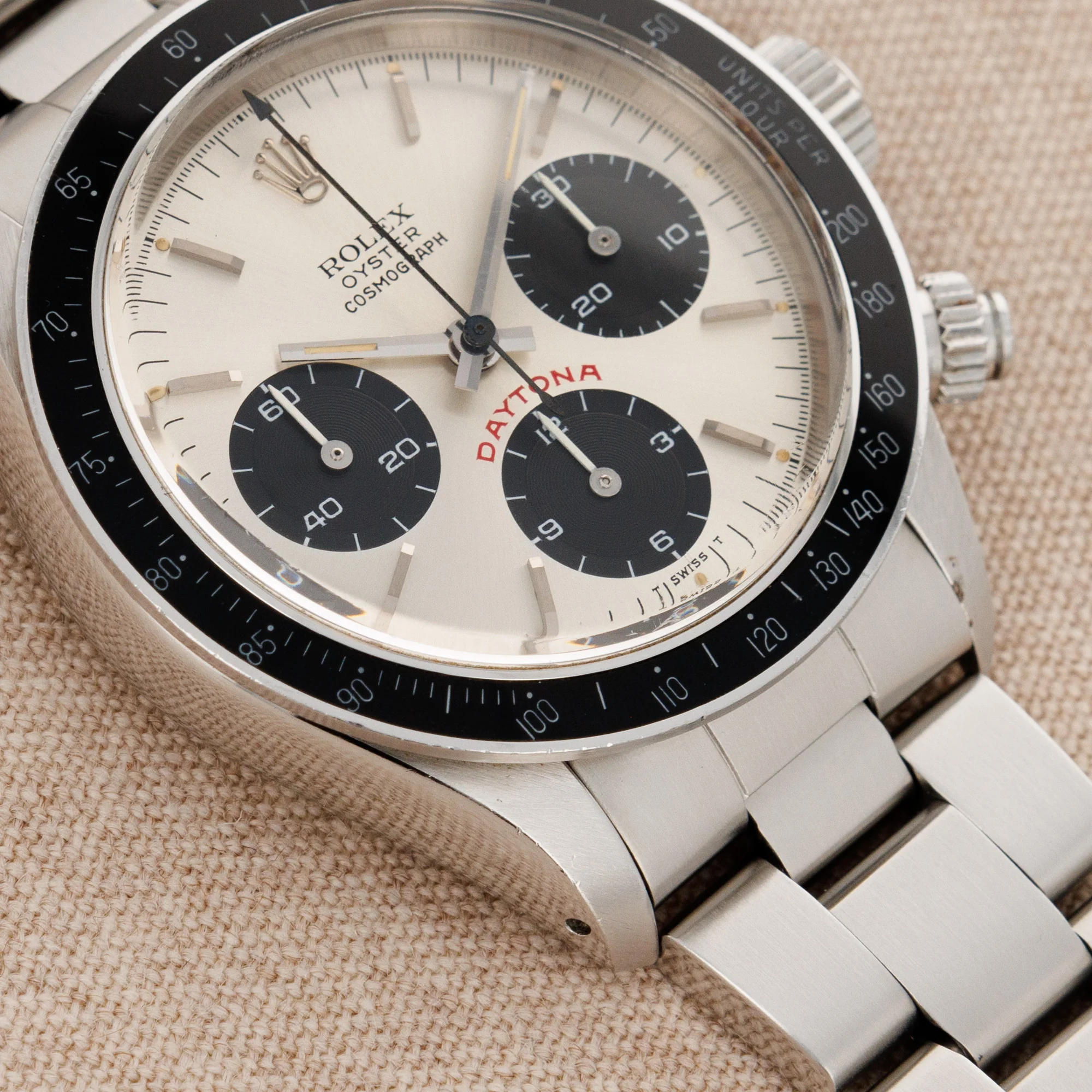 Rolex Steel Big Red Daytona Watch Ref. 6263 - Image 3