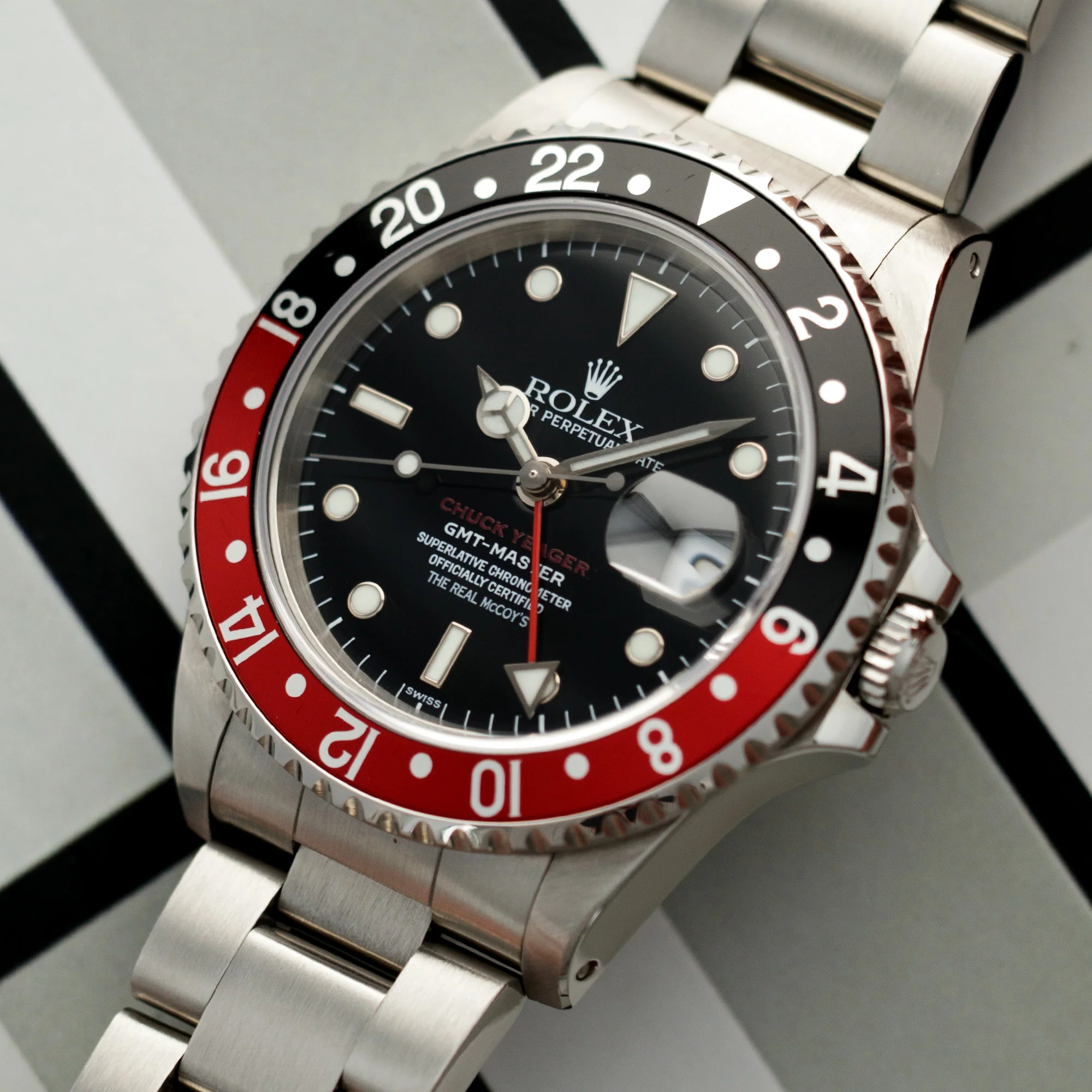 Rolex Steel Chuck Yeager GMT-Master Ref. 16710 - Image 2