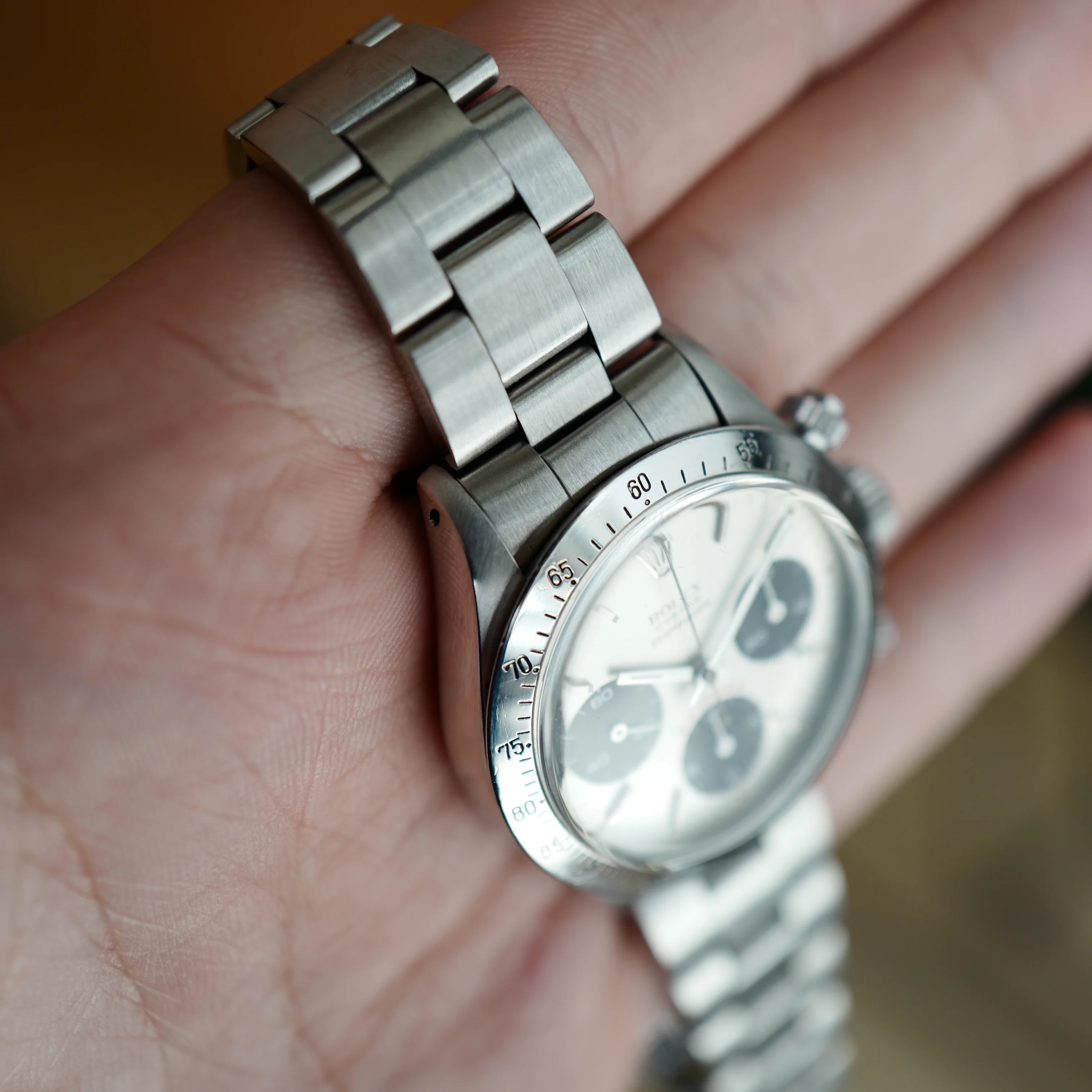 Rolex Steel Cosmograph Daytona Big Red Watch Ref. 6265 - Image 9