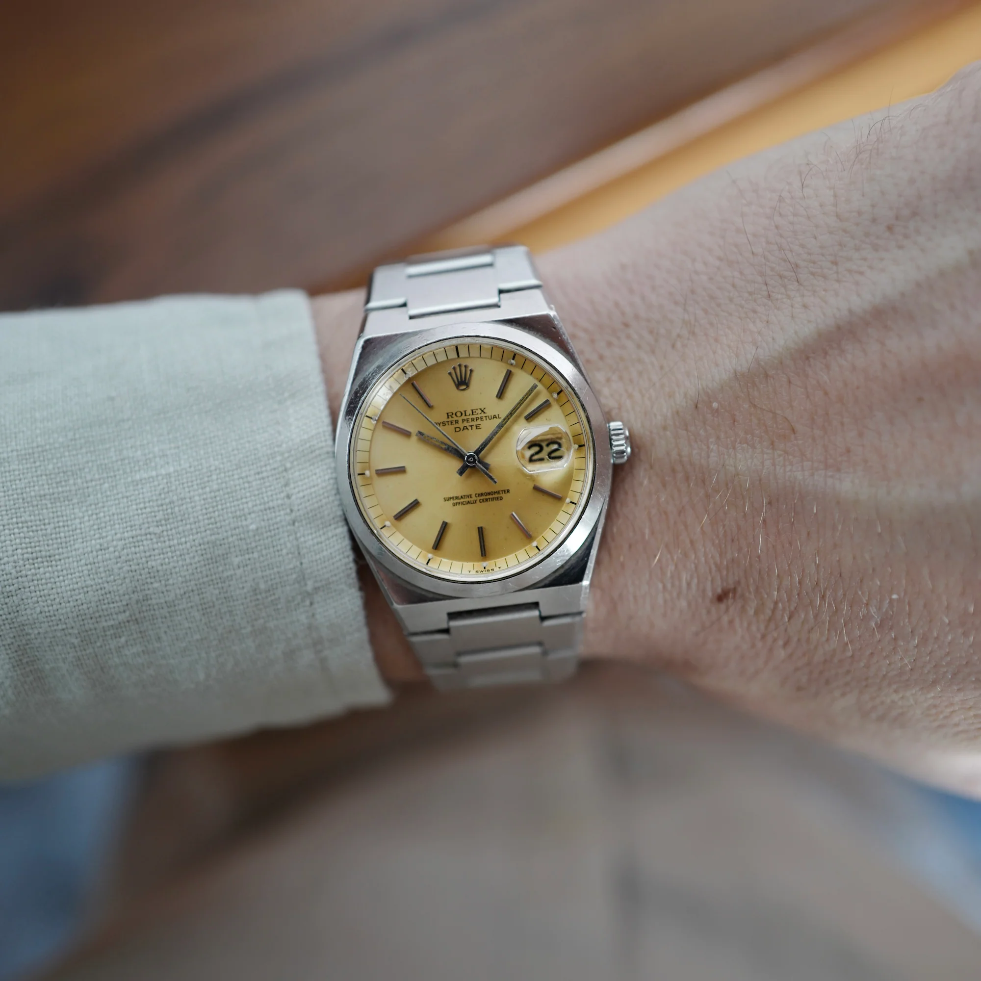 Rolex Steel Date Ref. 1530 - Image 3